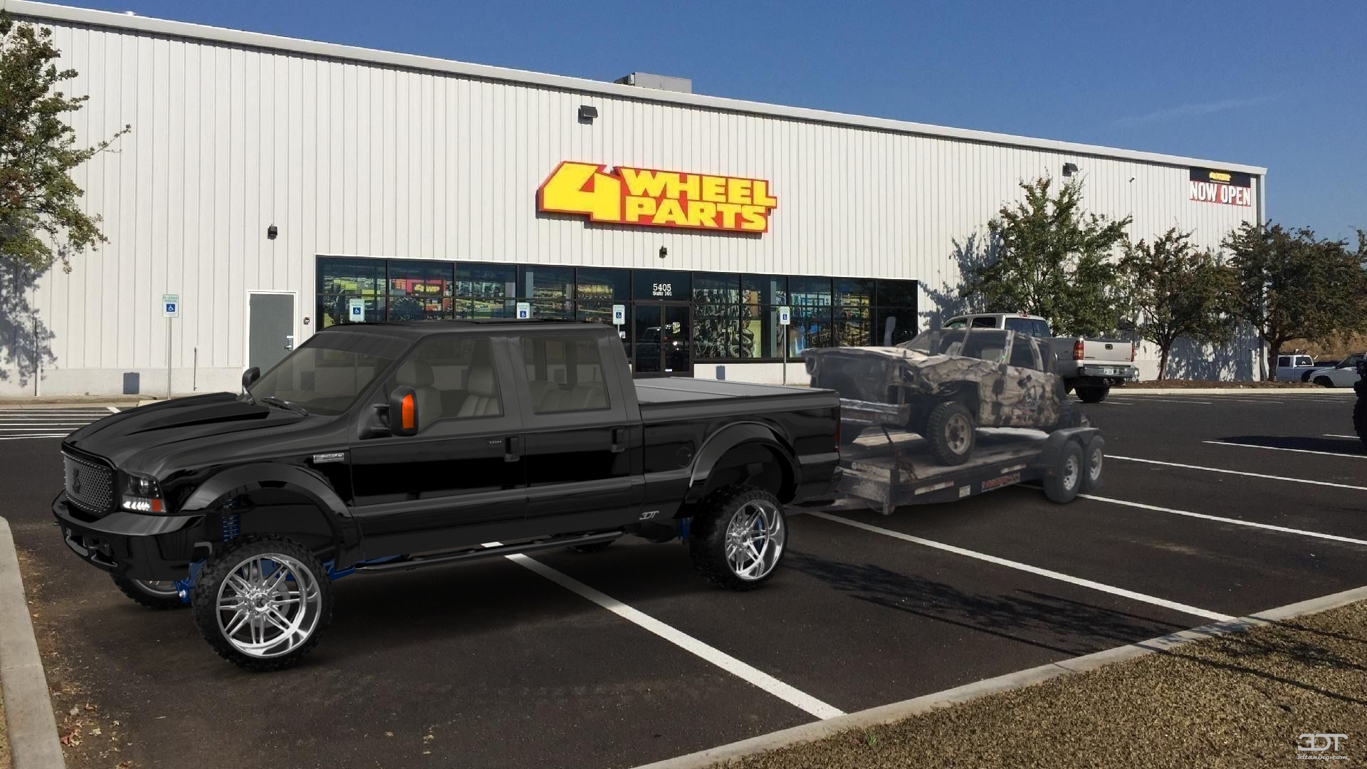 Ford F-250 Crew Cab 4 Door pickup truck 1999 tuning