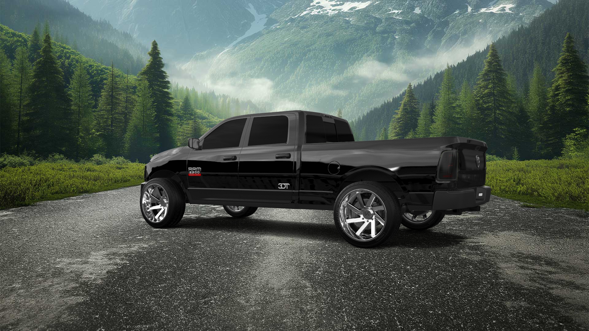 Dodge Ram 2500 4 Door Truck 2014