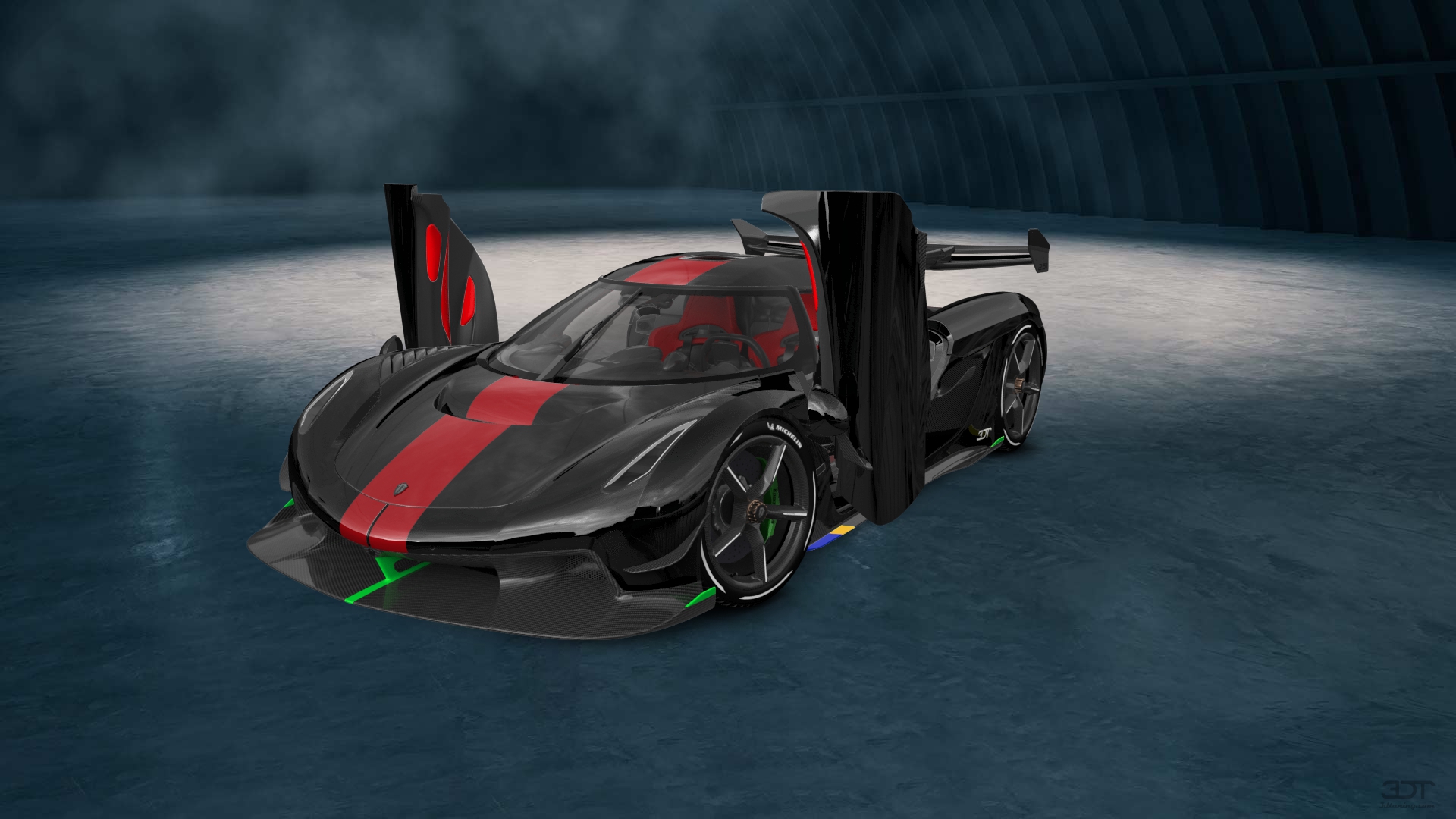 Koenigsegg Jesko 2 door targa top 2020 tuning