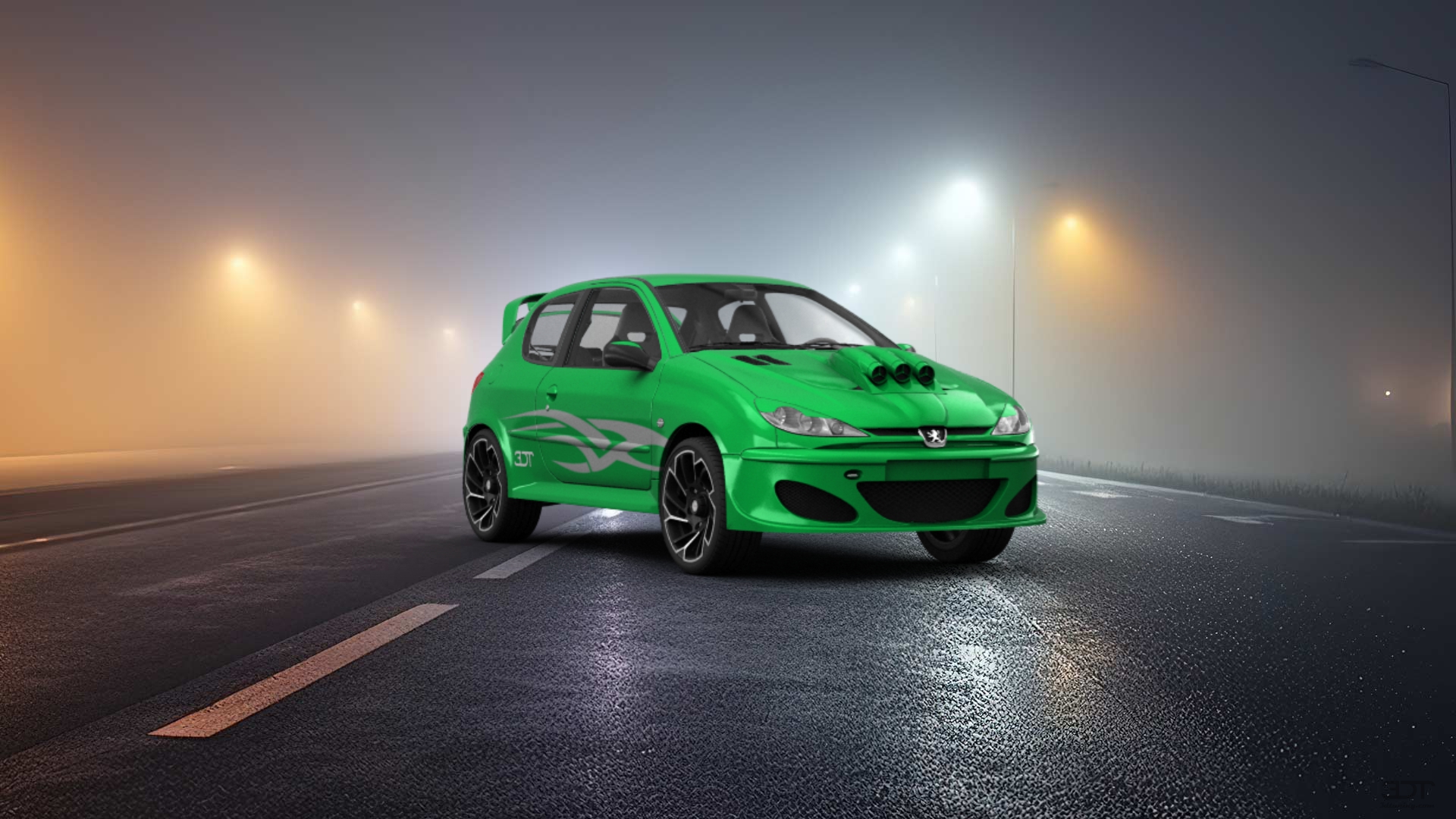 Peugeot 206 3 Door Hatchback 1998