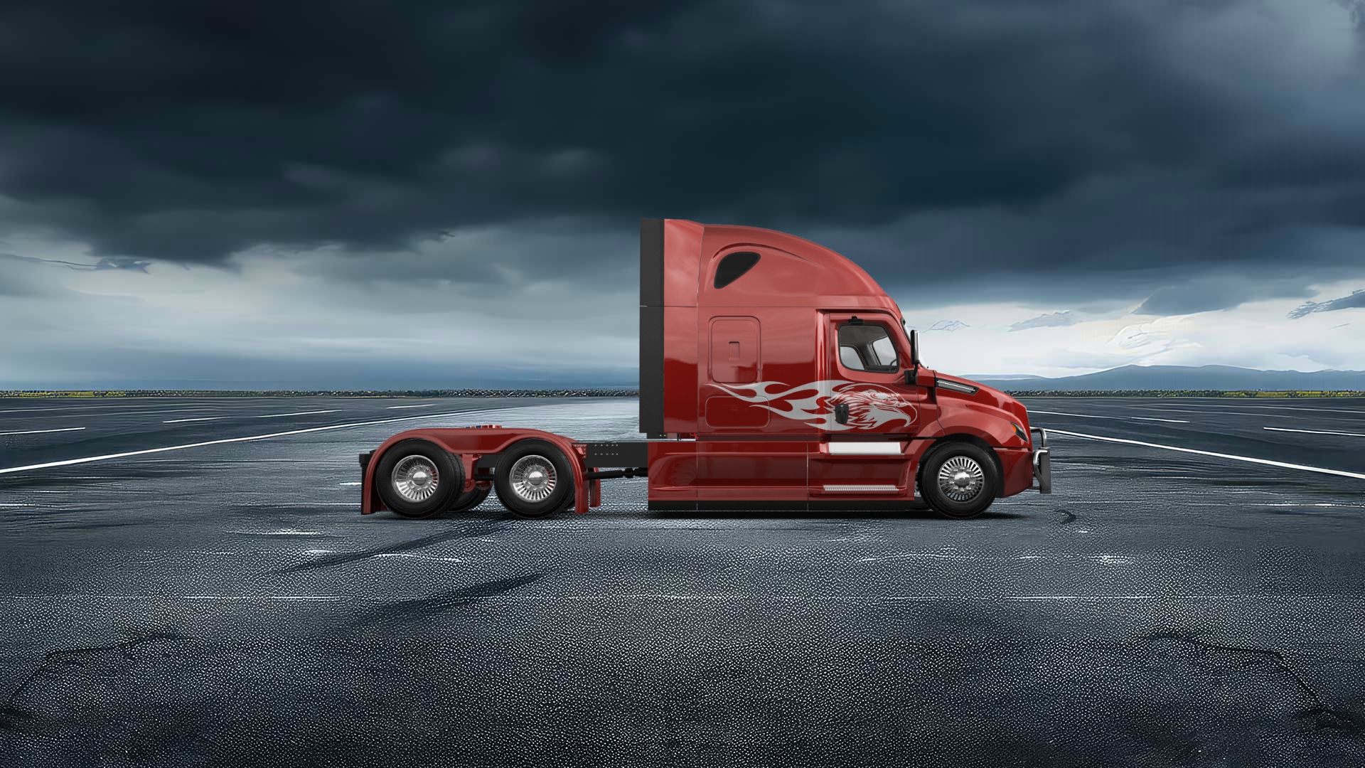 Freightliner Cascadia Sleeper Cab Truck 2018