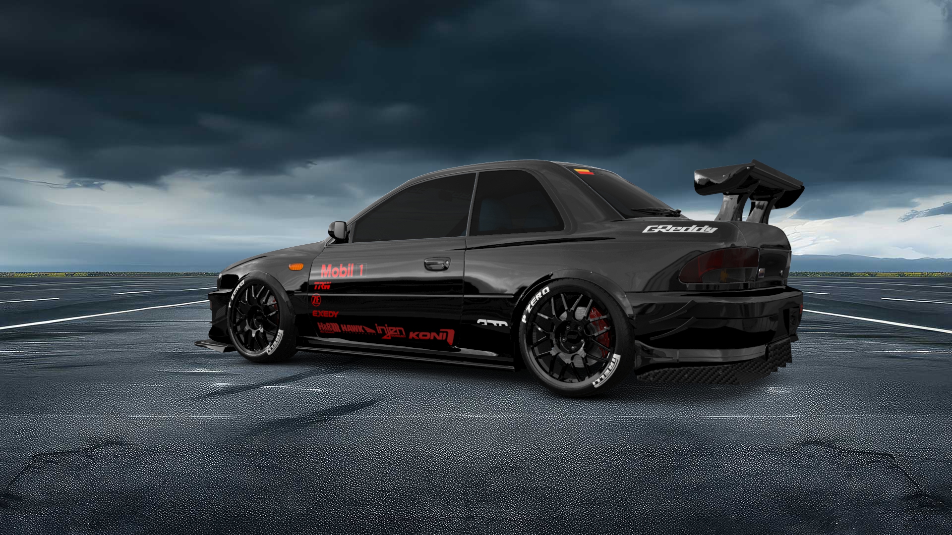 Subaru Impreza WRX STI 22B 2 Door Coupe 2000