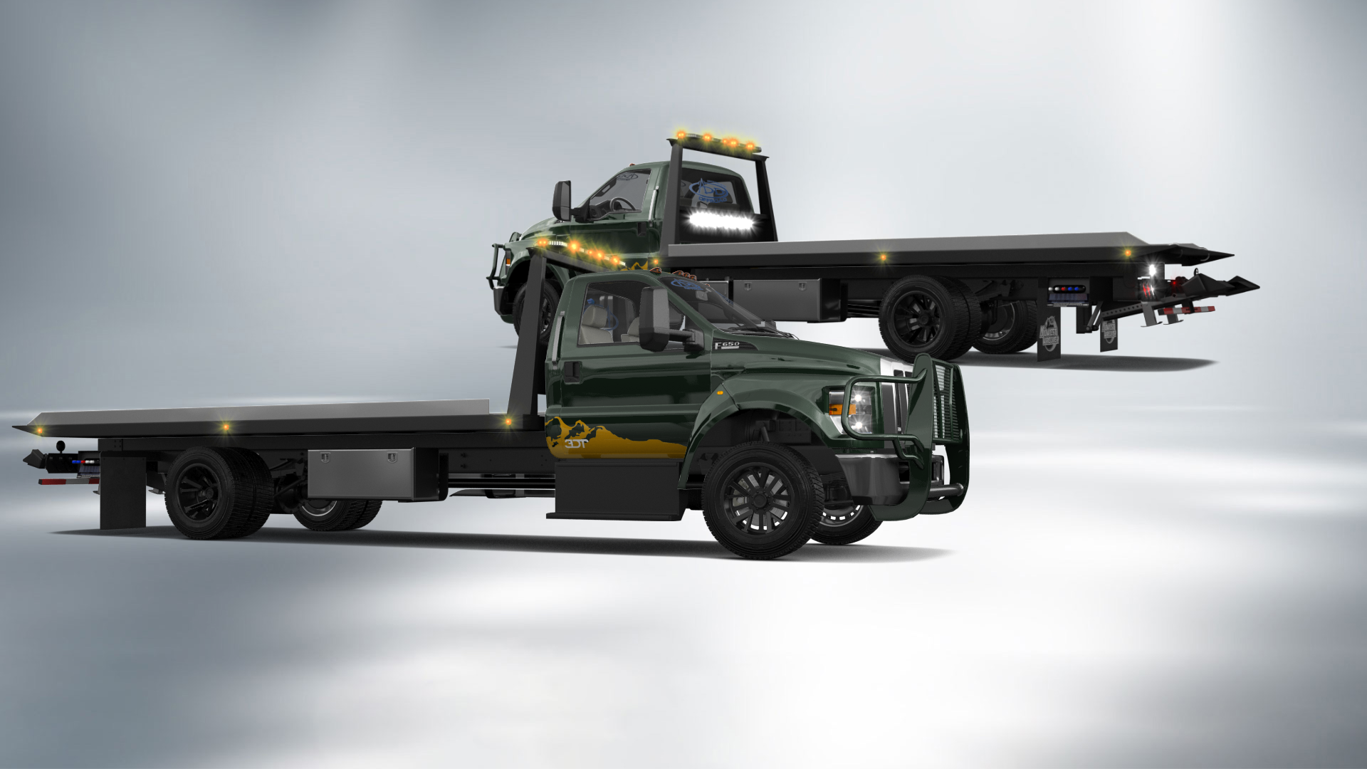Ford F-650 Tow Truck Pickup 2016 tuning