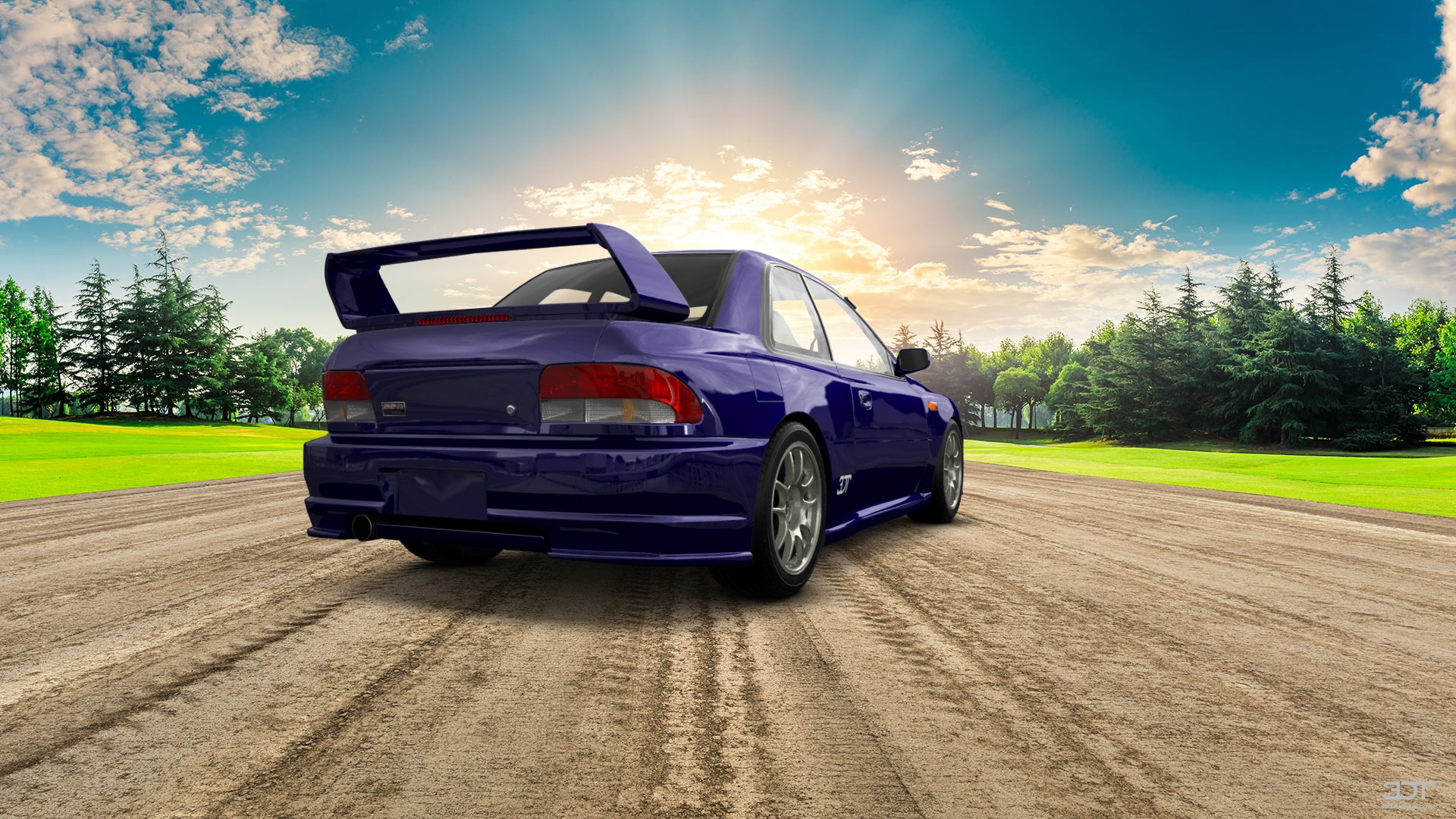 Subaru Impreza WRX STI 22B 2 Door Coupe 2000 tuning
