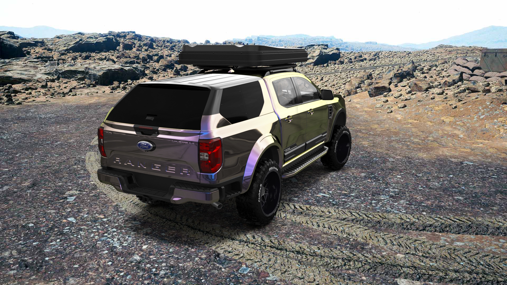 Ford Ranger 4 Door pickup truck 2022 tuning