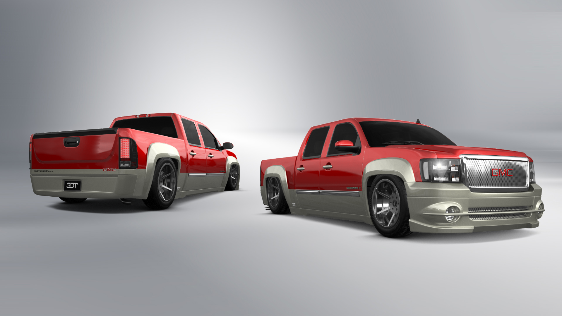 GMC Sierra 1500 Crew Cab 5.8 ft box 4 Door pickup truck 2007
