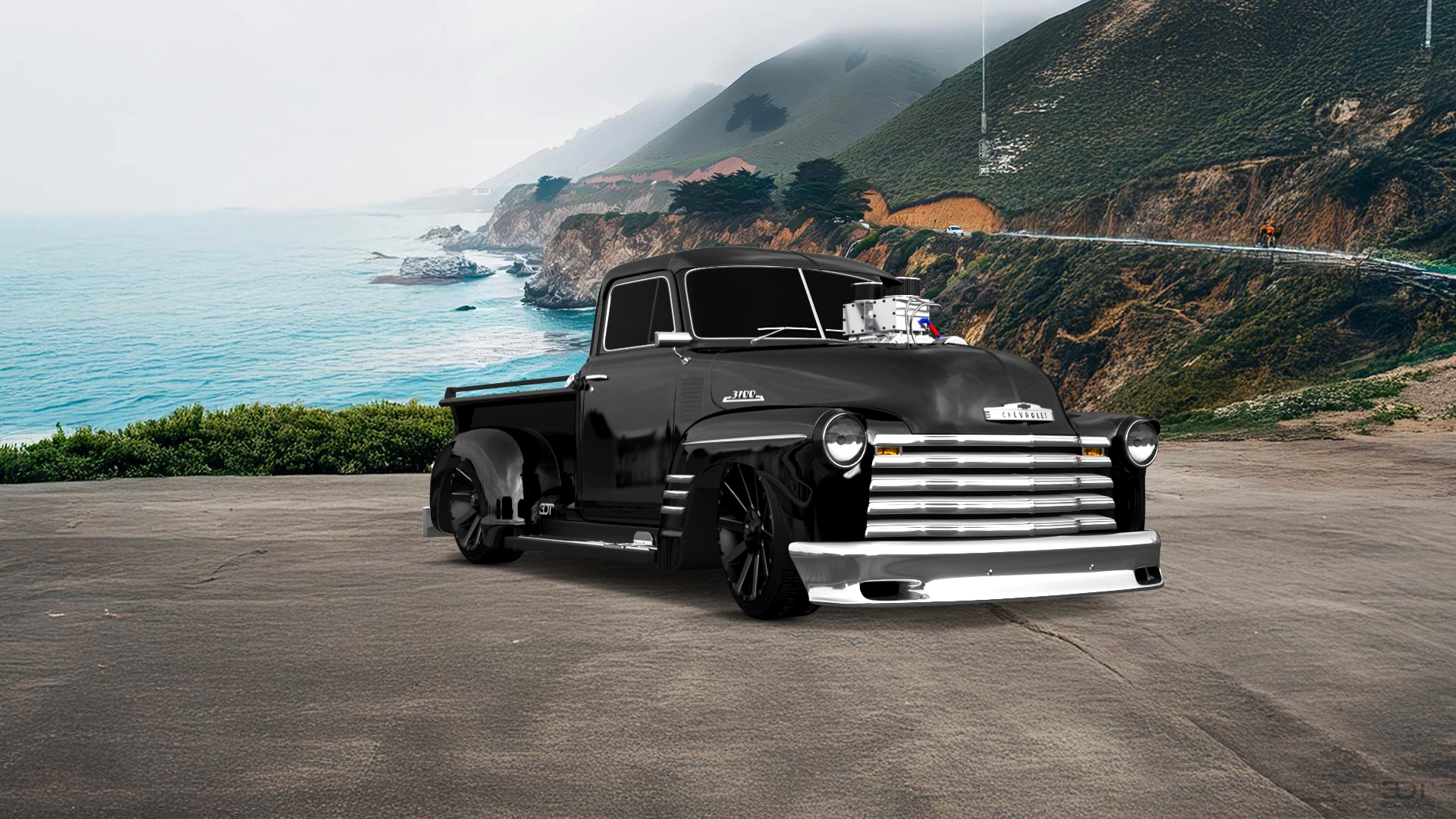 Chevrolet 3100 2 Door pickup truck 1950 tuning