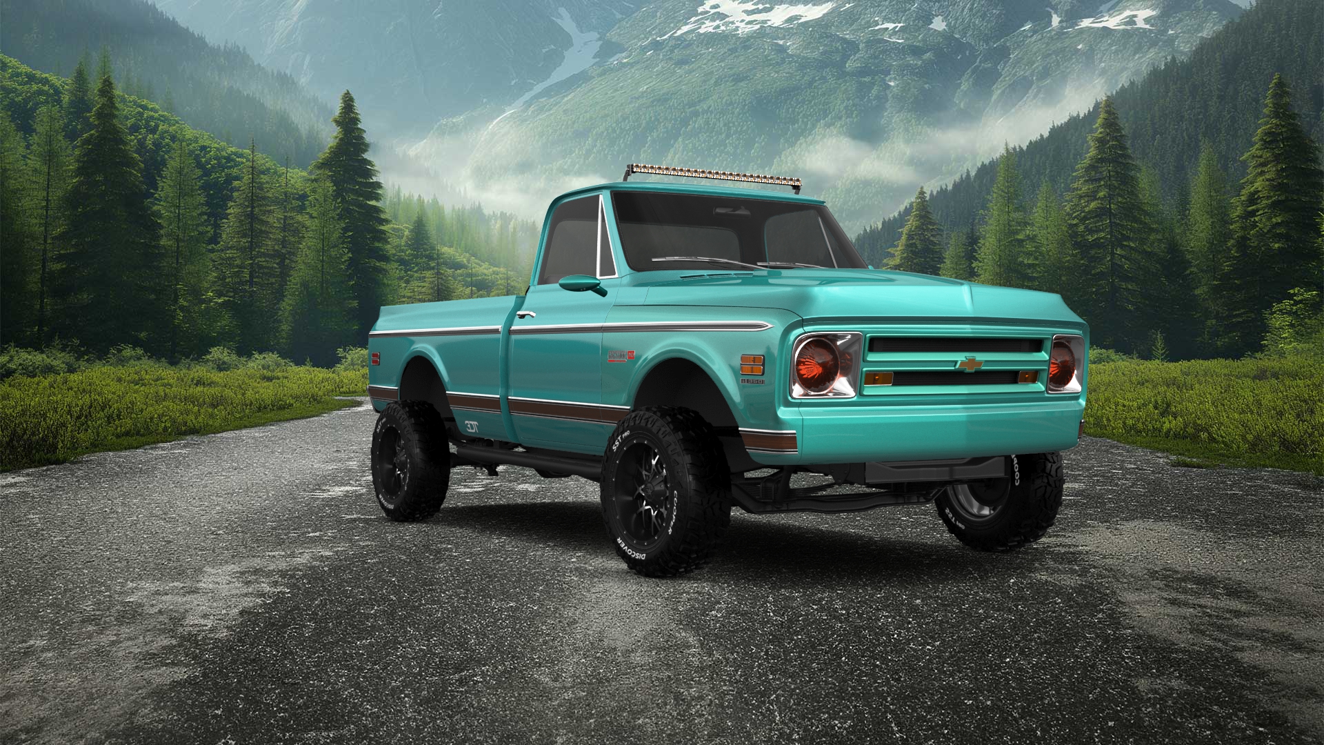 Chevrolet C-10 Cheyenne 2 Door pickup truck 1967