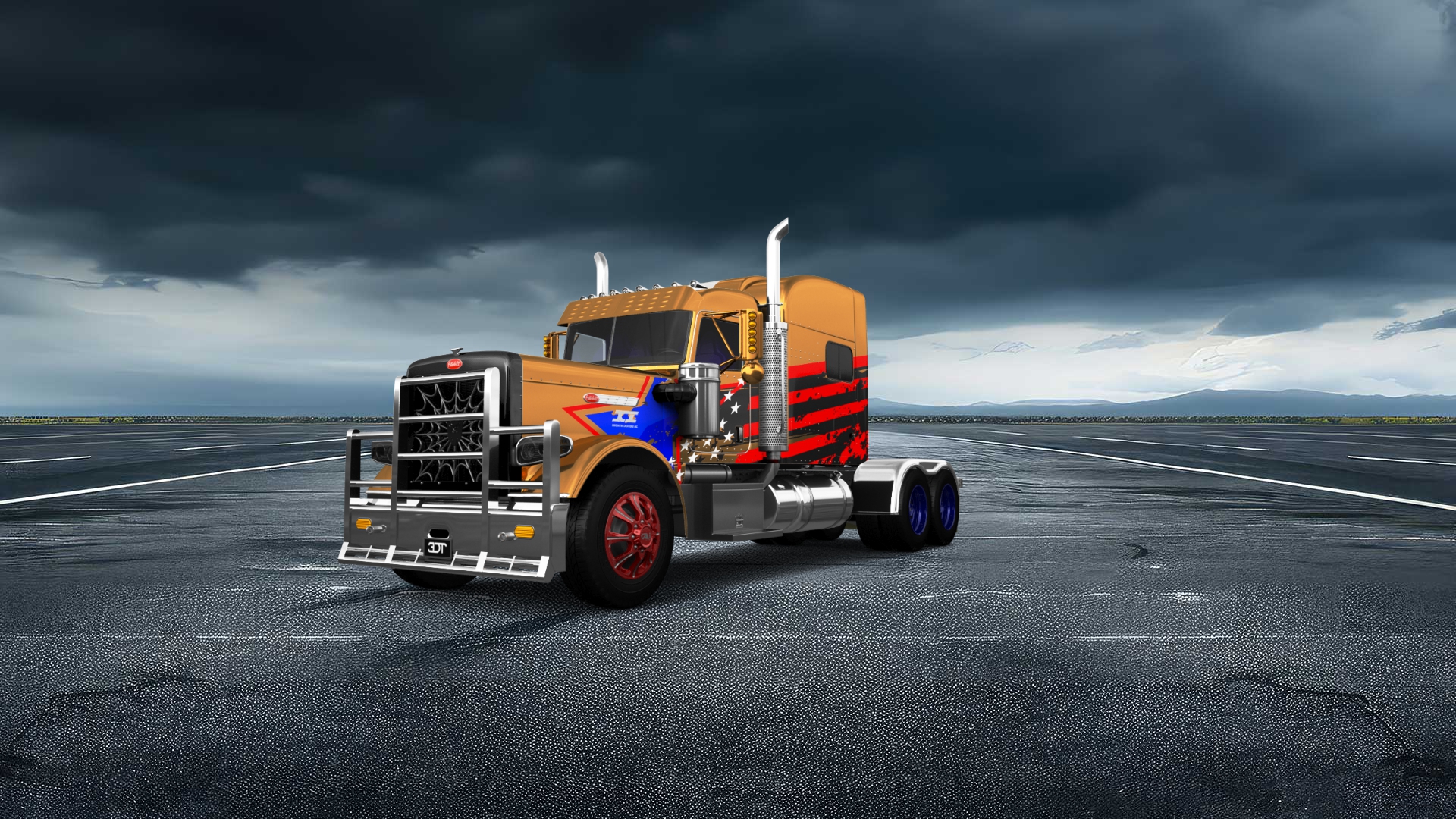 Peterbilt 389 Sleeper Cab Truck 2016