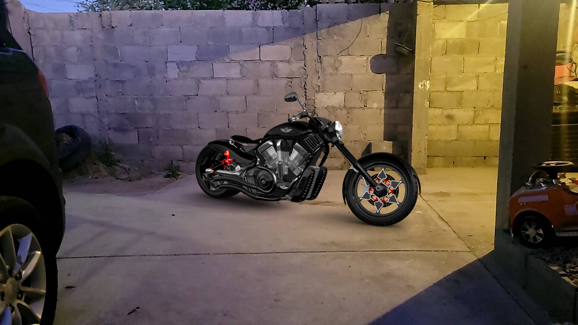 Harley-Davidson Custom Chopper Cruiser 2011