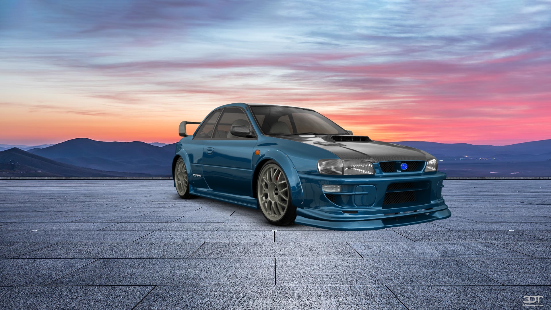 Subaru Impreza WRX STI 22B 2 Door Coupe 2000