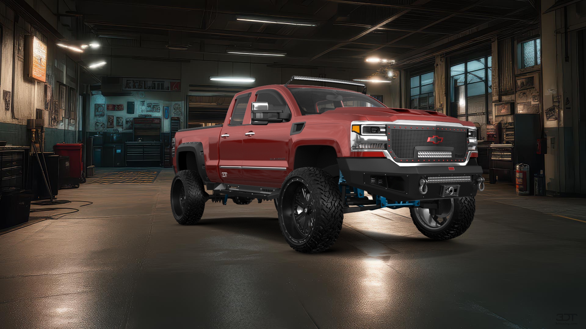 Chevrolet Silverado 1500 6.5 ft box 4 Door pickup truck 2016 tuning
