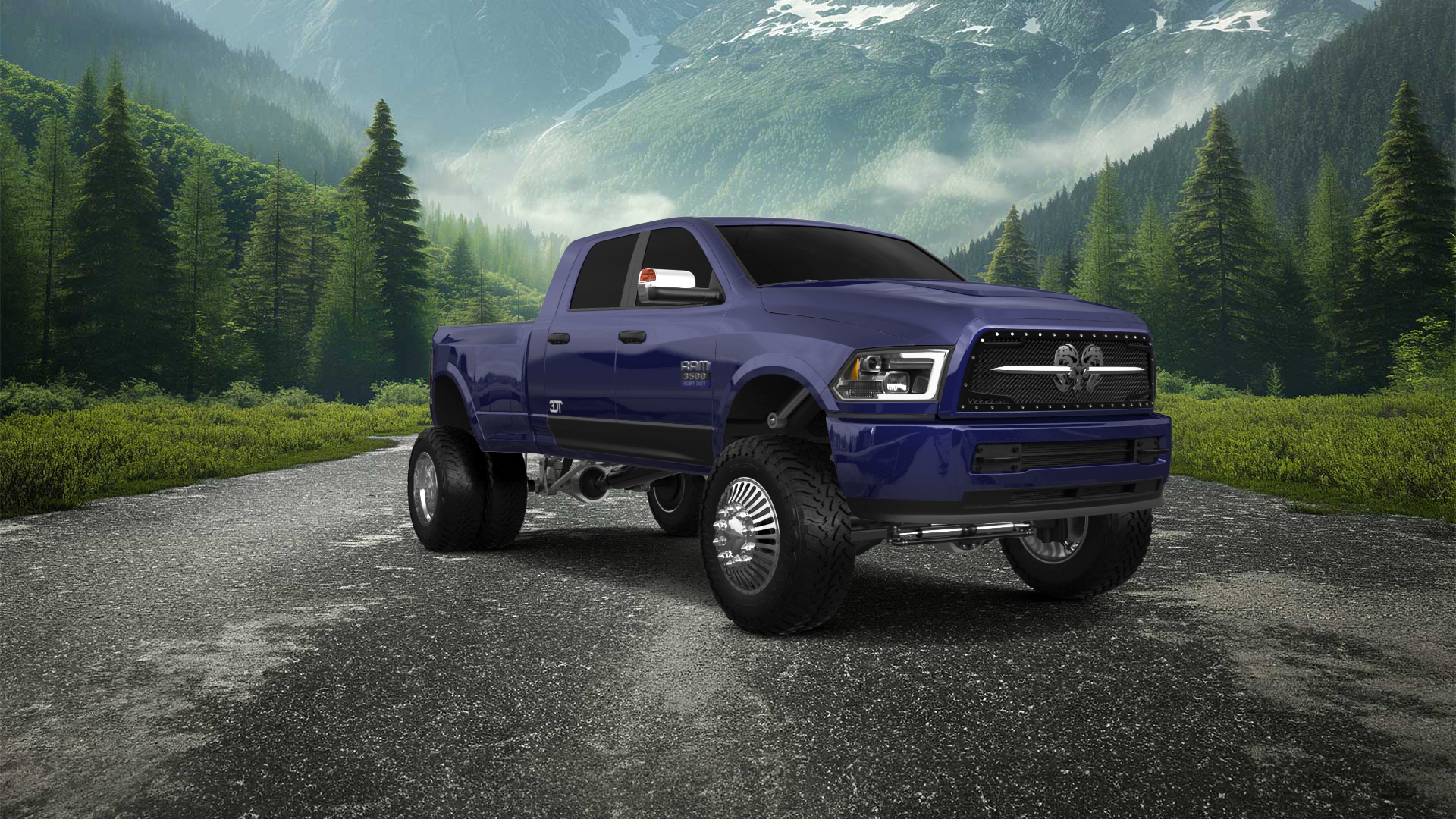 Dodge Ram 3500 4 Door Truck 2014 tuning