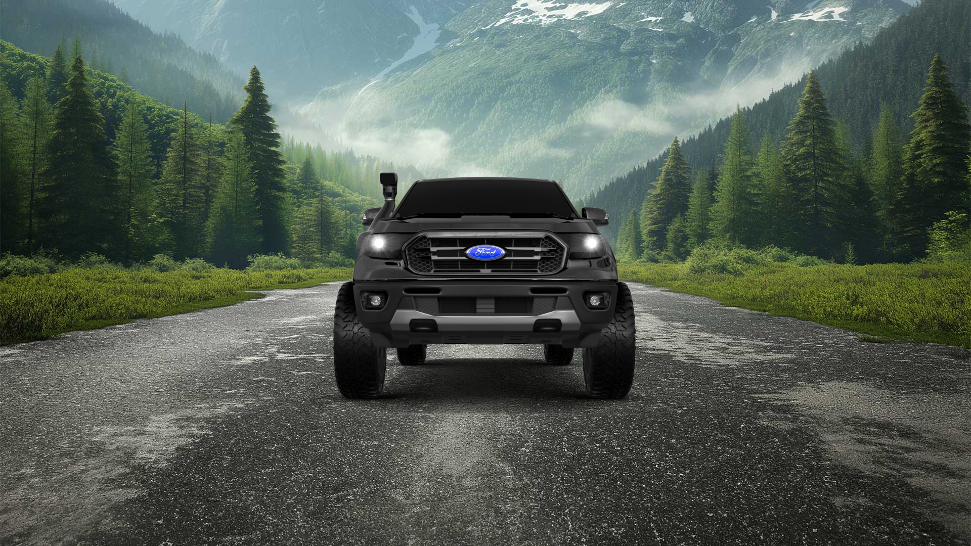 Ford Ranger 4 Door pickup truck 2019