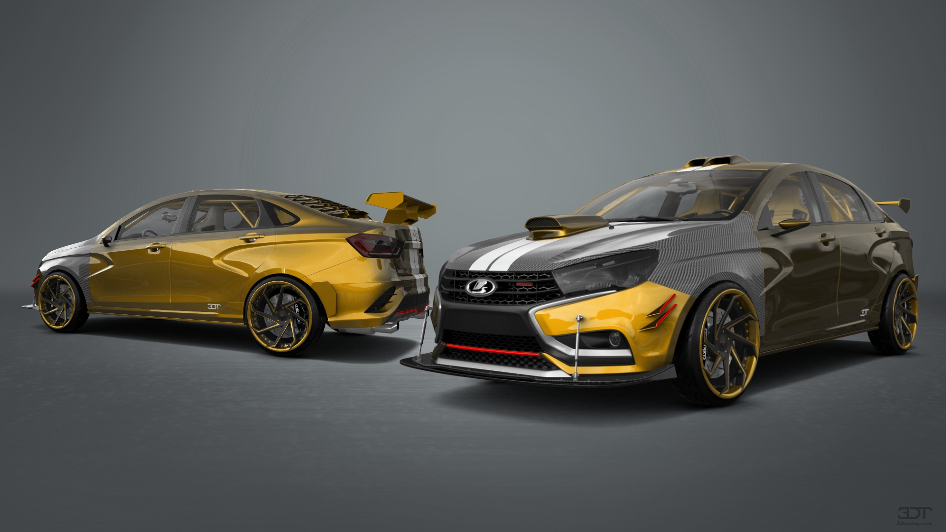 Lada Vesta 4 Door Saloon 2016 tuning