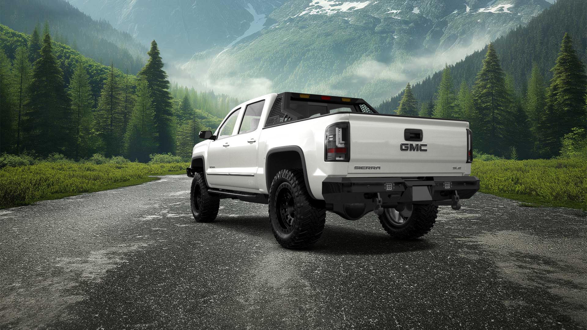 GMC Sierra 4 Door pickup truck 2014