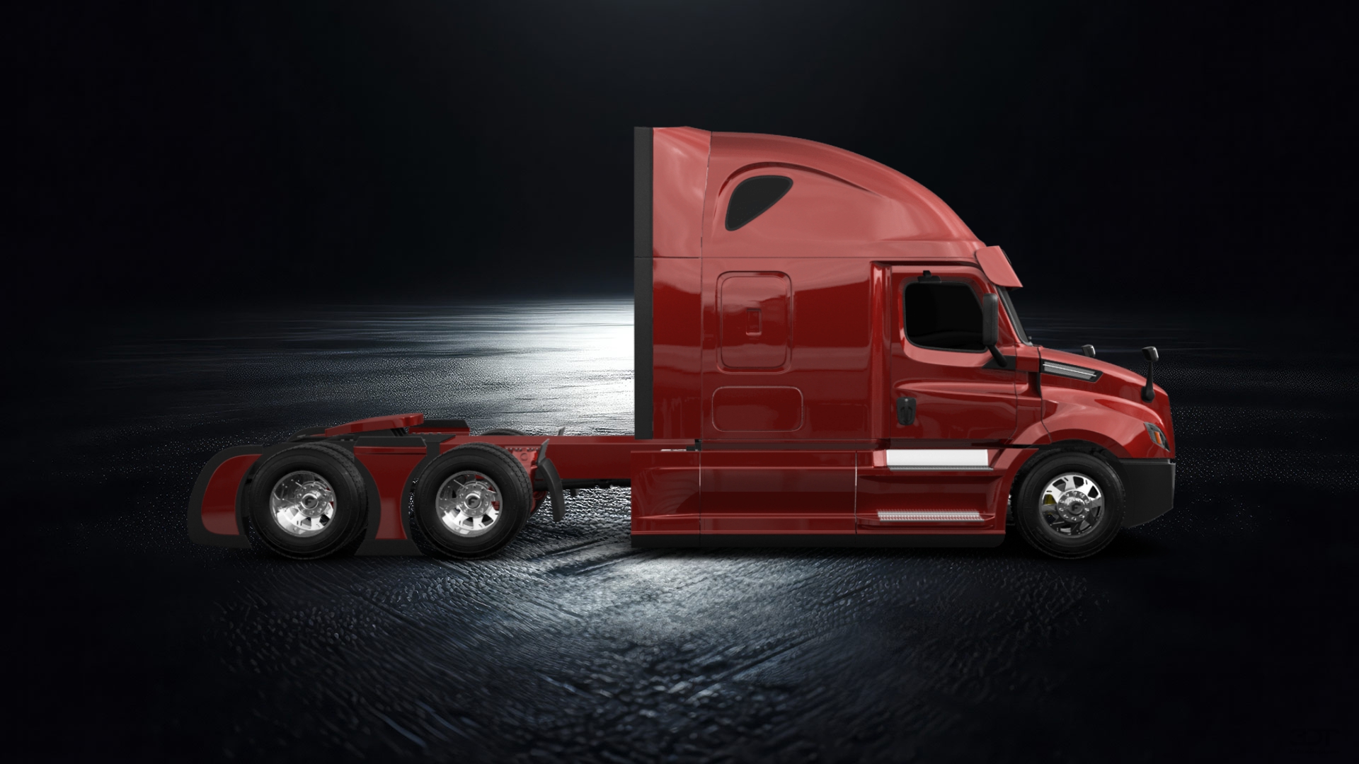 Freightliner Cascadia Sleeper Cab Truck 2018 tuning