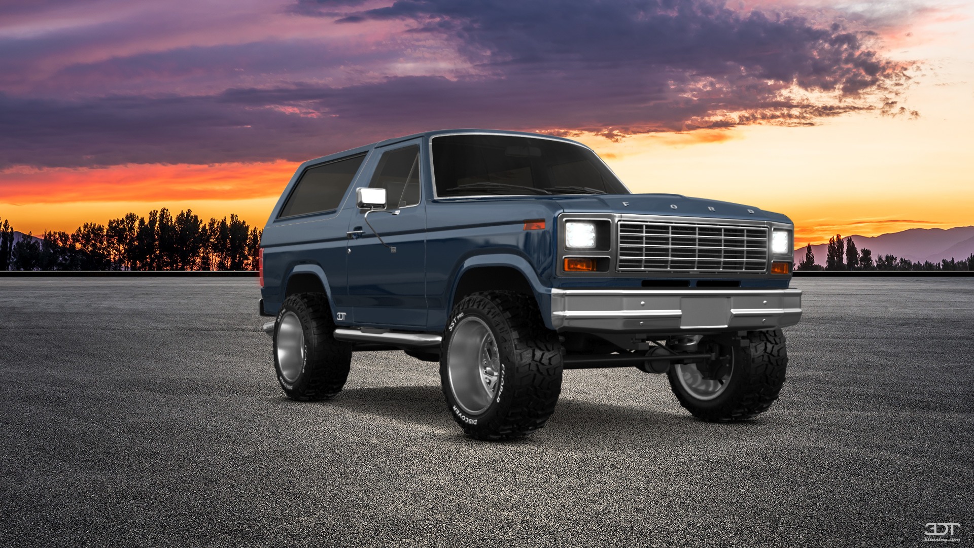 Ford Bronco 3 Door SUV 1980