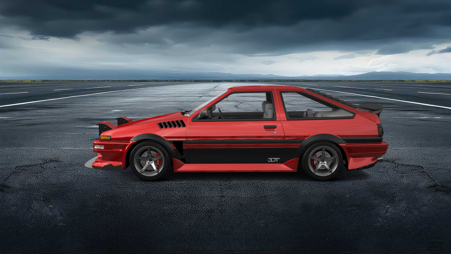 Toyota AE86 3 Door Hatchback 1985 Images