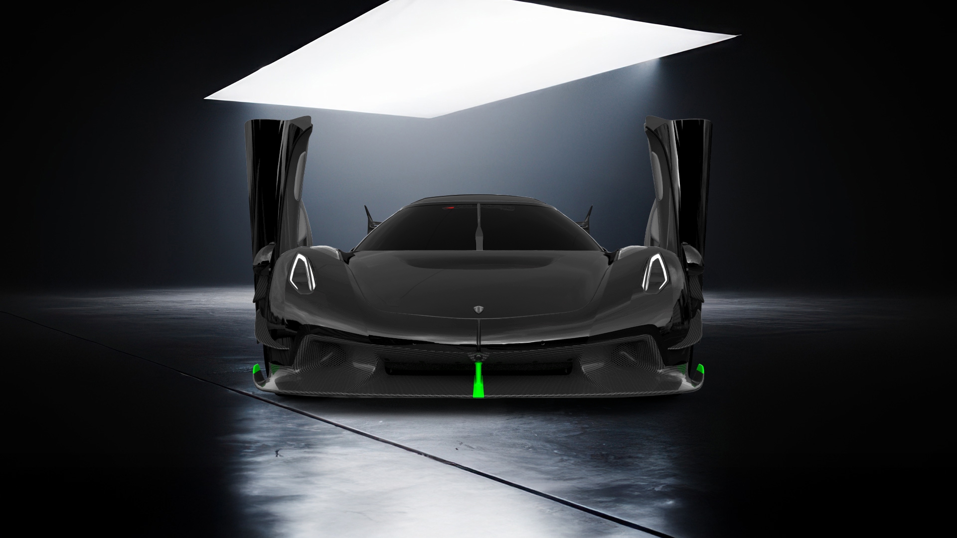 Koenigsegg Jesko 2 door targa top 2020 tuning