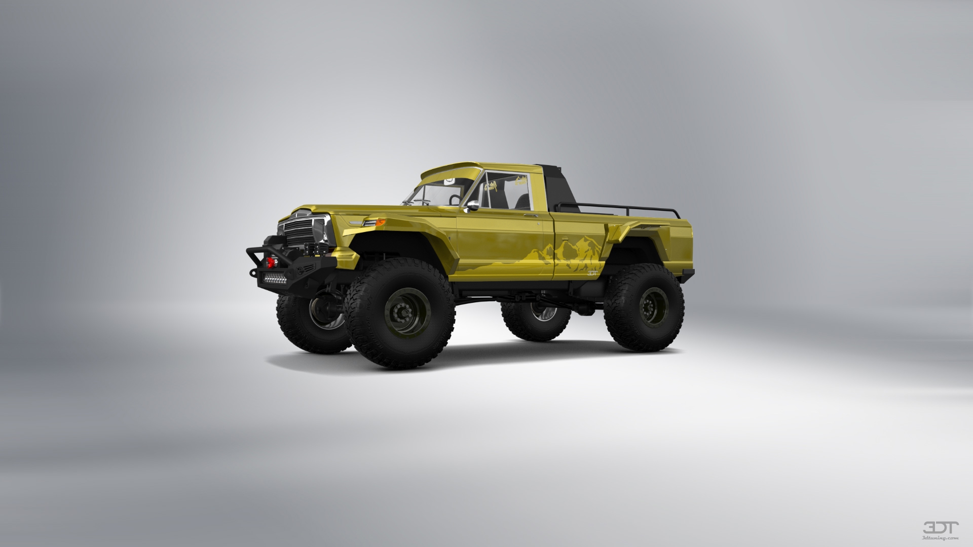 Jeep Gladiator SJ 2 Door pickup truck 1988 tuning
