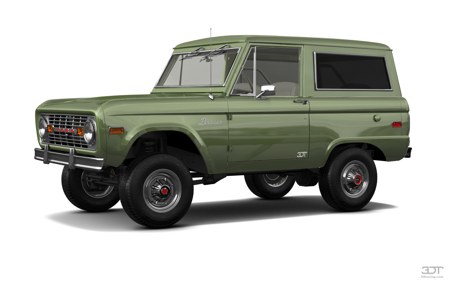 Tuning Ford Bronco 3 Door SUV 1965