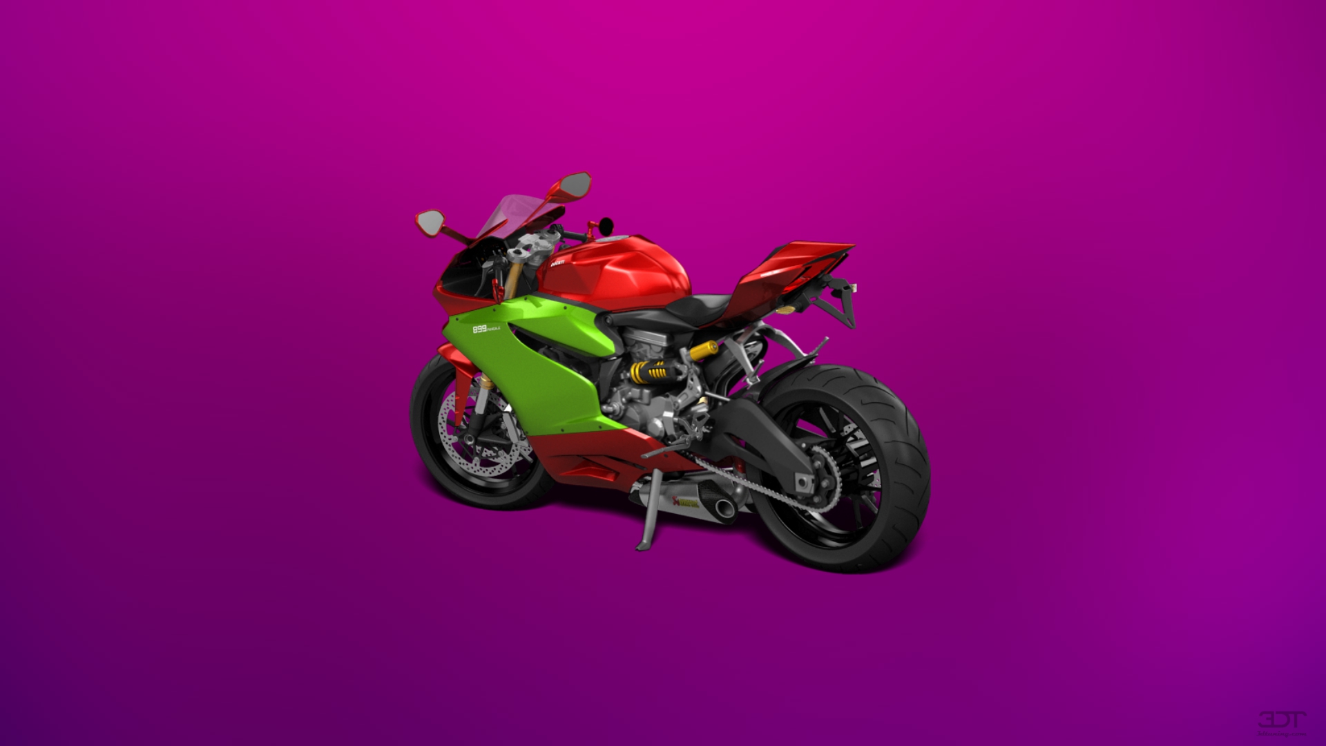 Ducati 899 Panigale Sport Bike 2015 tuning