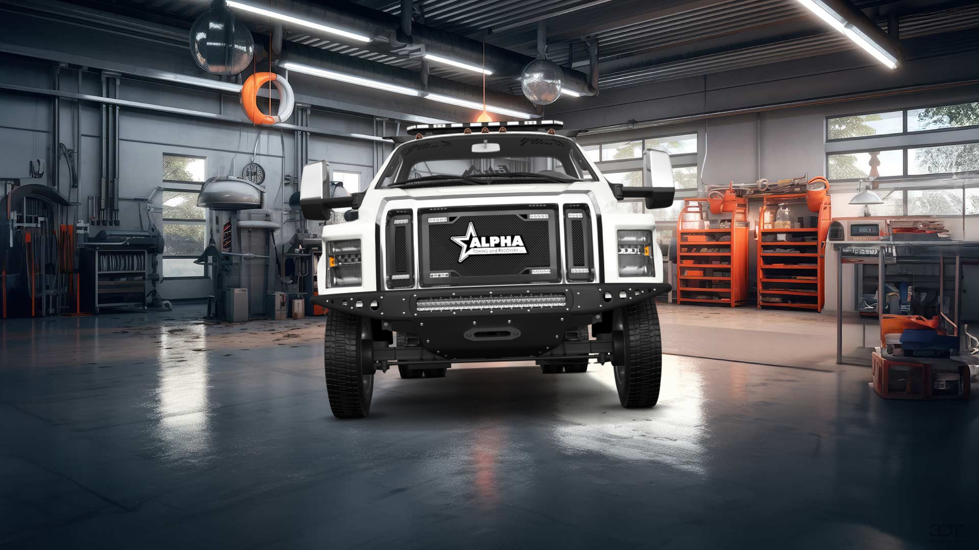 Ford F-650 Tow Truck Pickup 2016 tuning