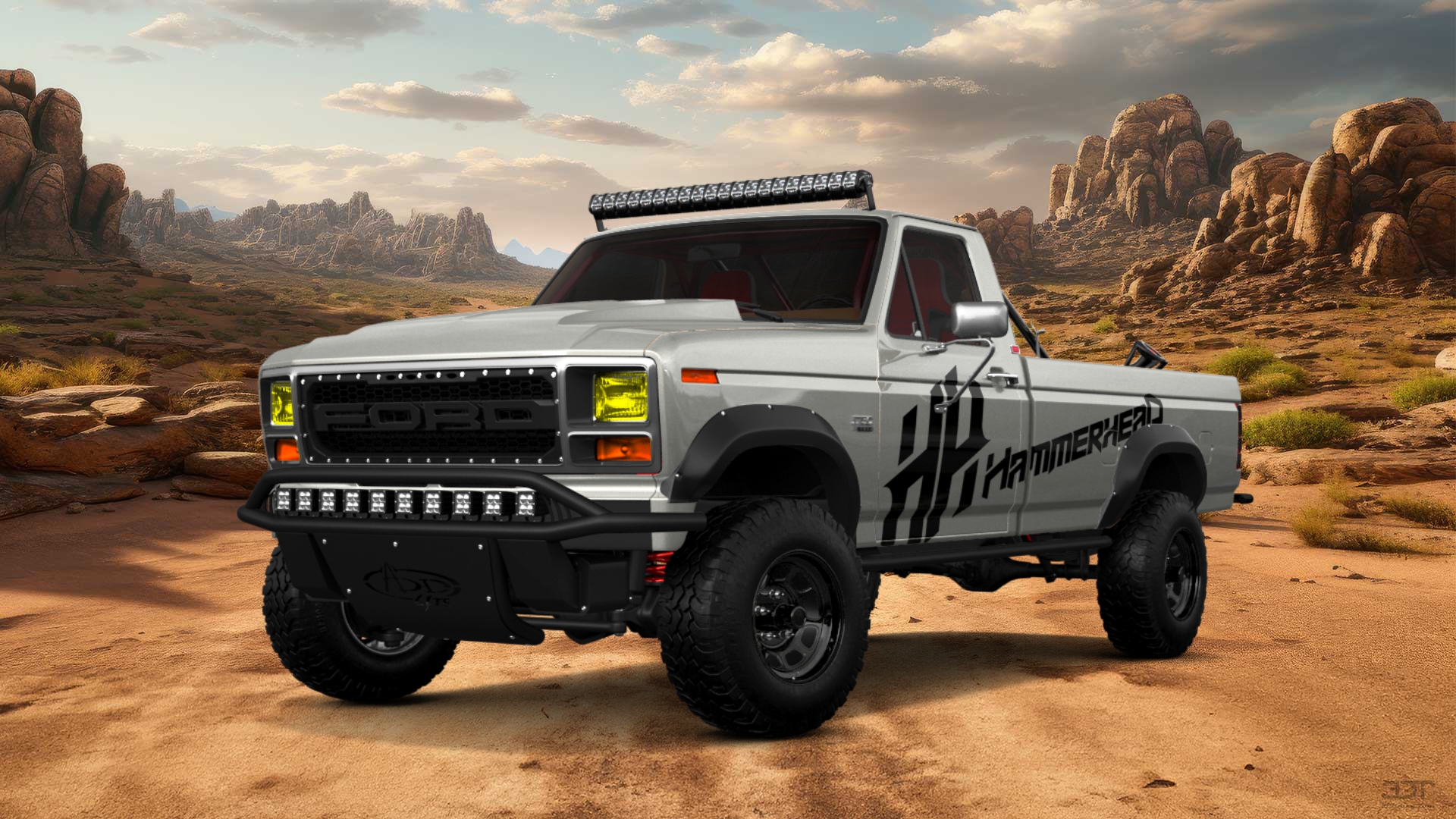 Ford F-150 2 Door pickup truck 1986 tuning