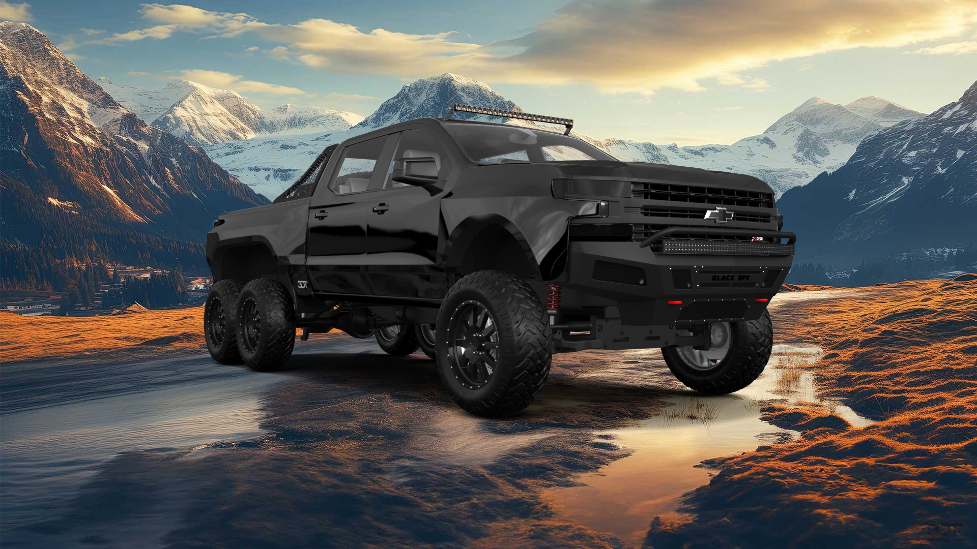 Chevrolet Silverado Hennessey Goliath 6X6 Truck 2020 Images