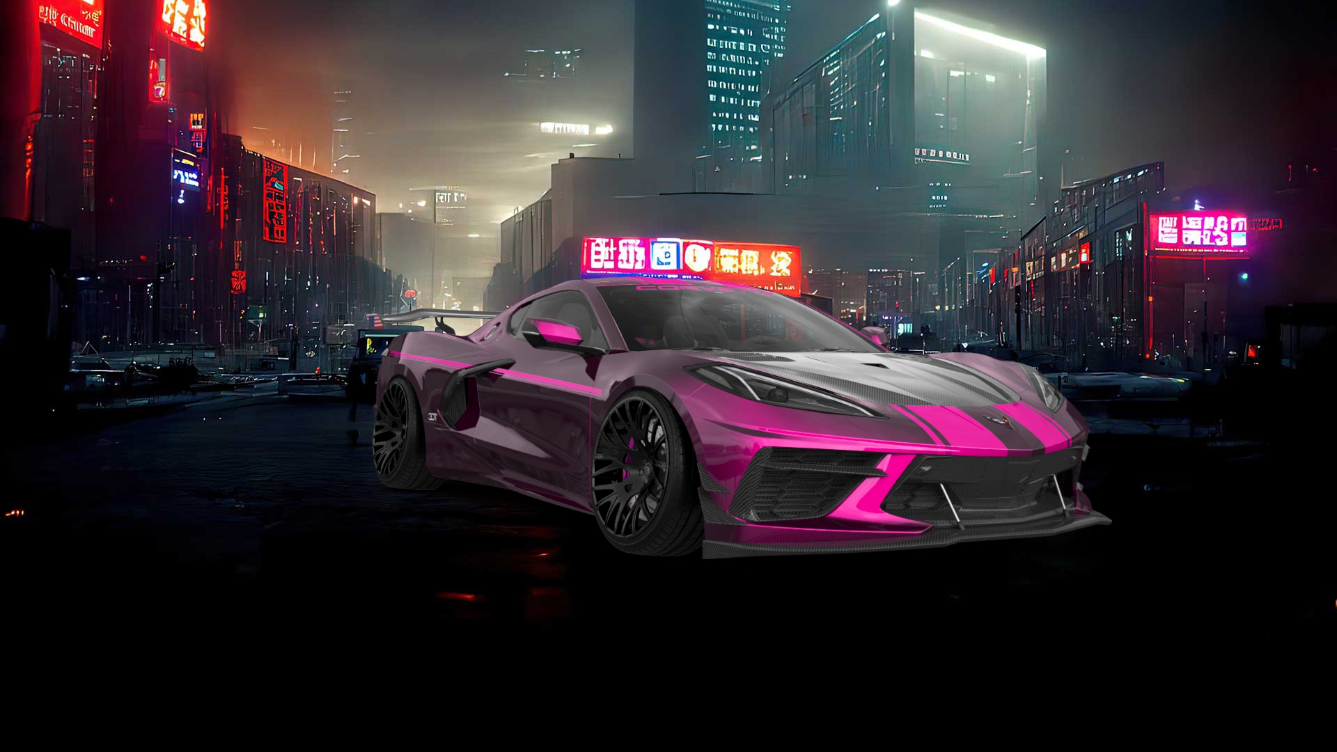 Chevrolet Corvette 2 door targa top 2020 Images