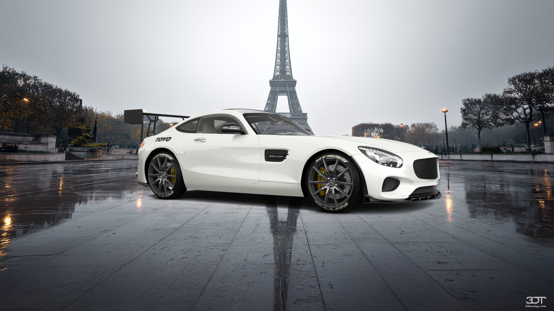 Mercedes AMG GT 2 door fastback coupe 2015