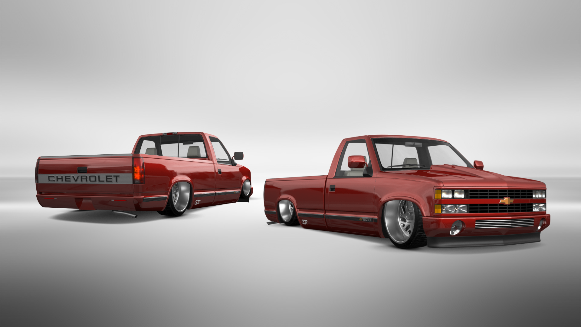 Chevrolet K1500 Regular Cab Fleetside Pickup 1988