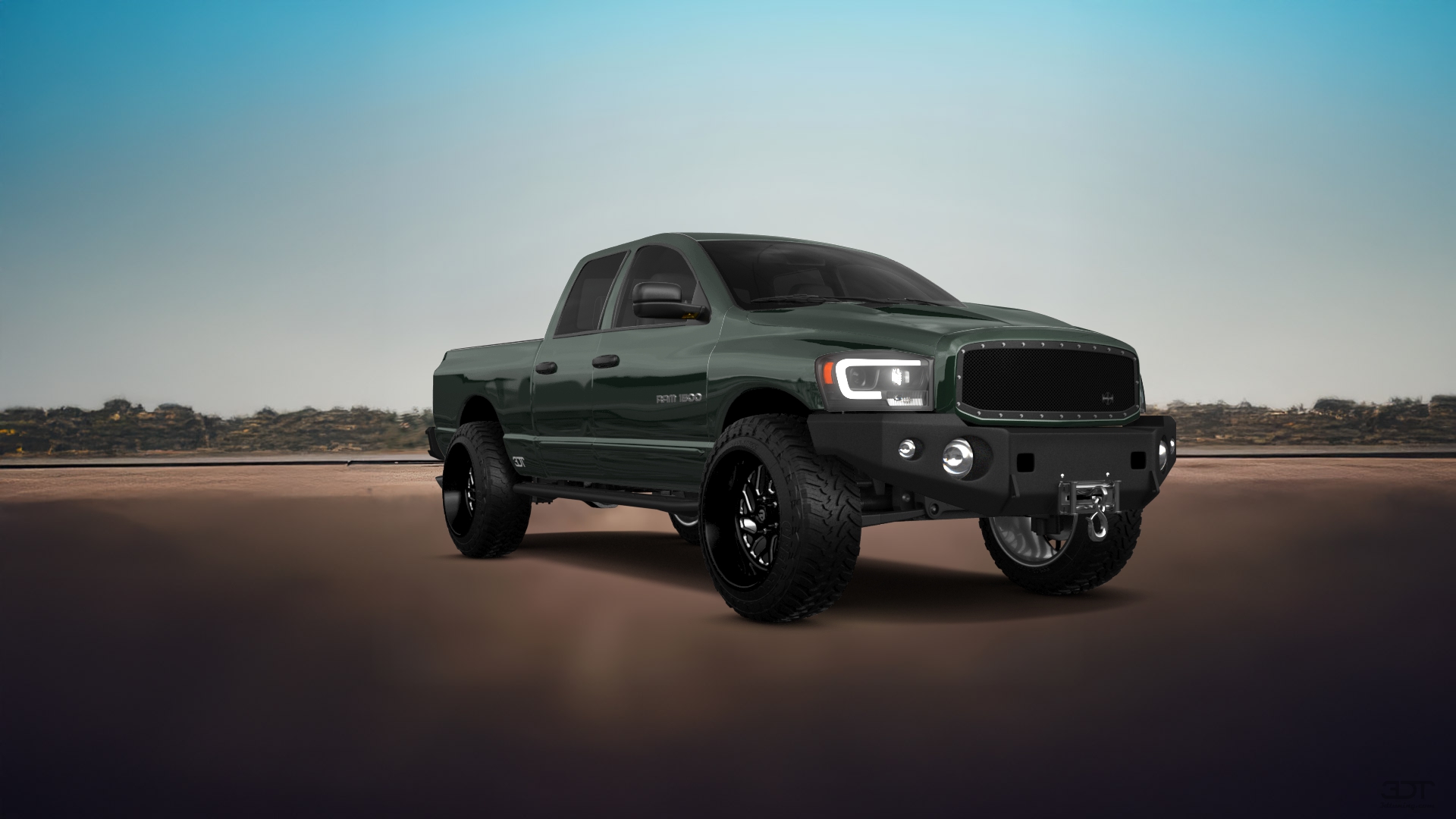 Dodge Ram 1500 Quad-Cab 4 Door pickup truck 2006 tuning