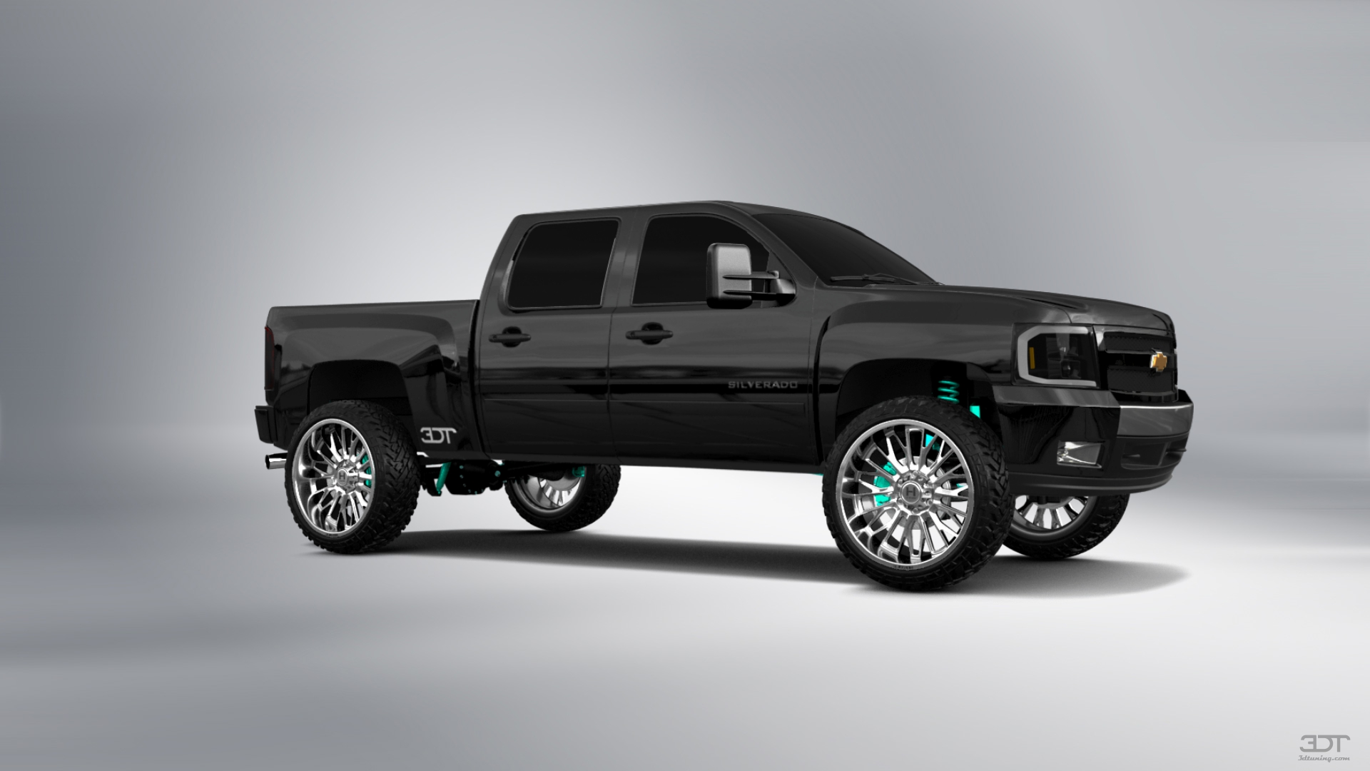 Chevrolet Silverado 1500 Crew Cab 4 Door pickup truck 2007 tuning