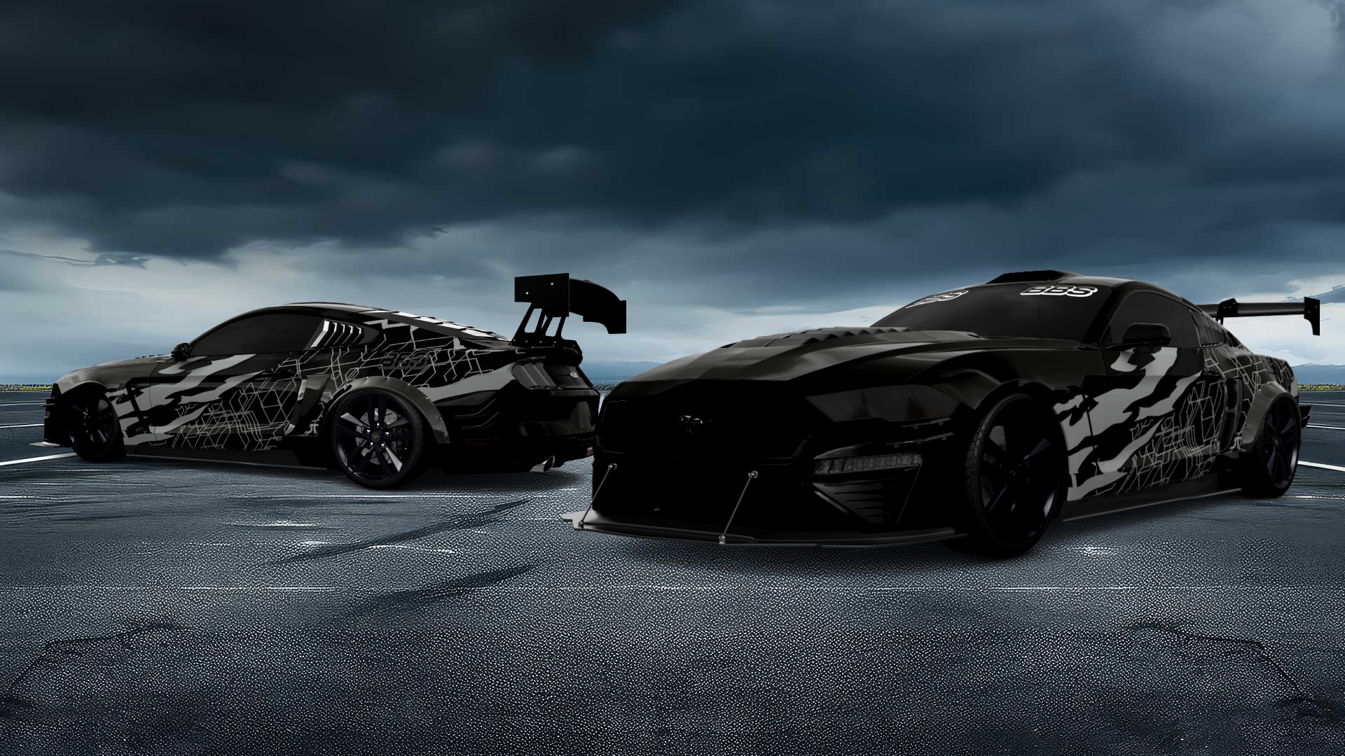 Ford Mustang Ecoboost 2 Door Coupe 2018 tuning