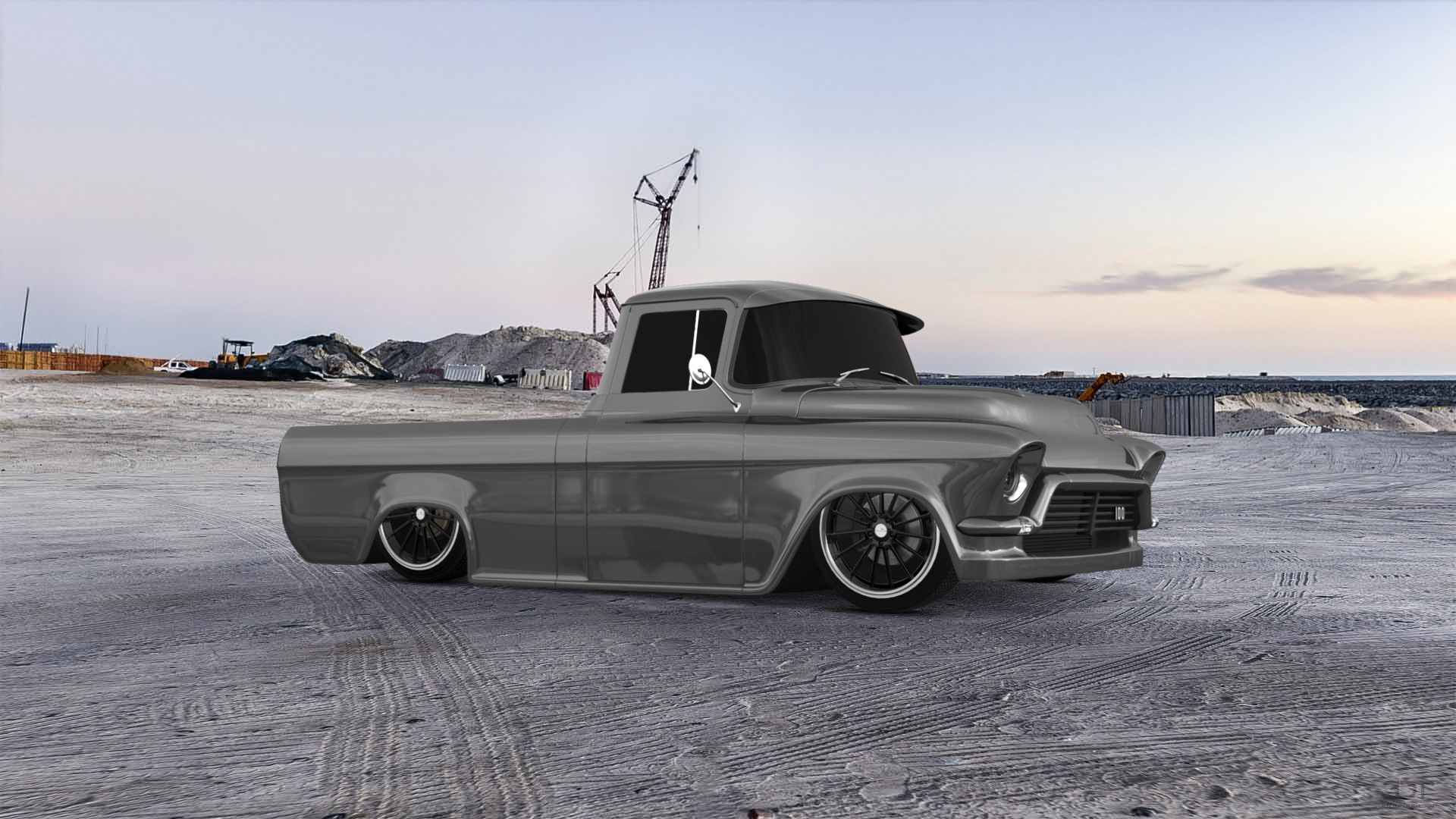GMC 100 Stepside 2 Door pickup truck 1957