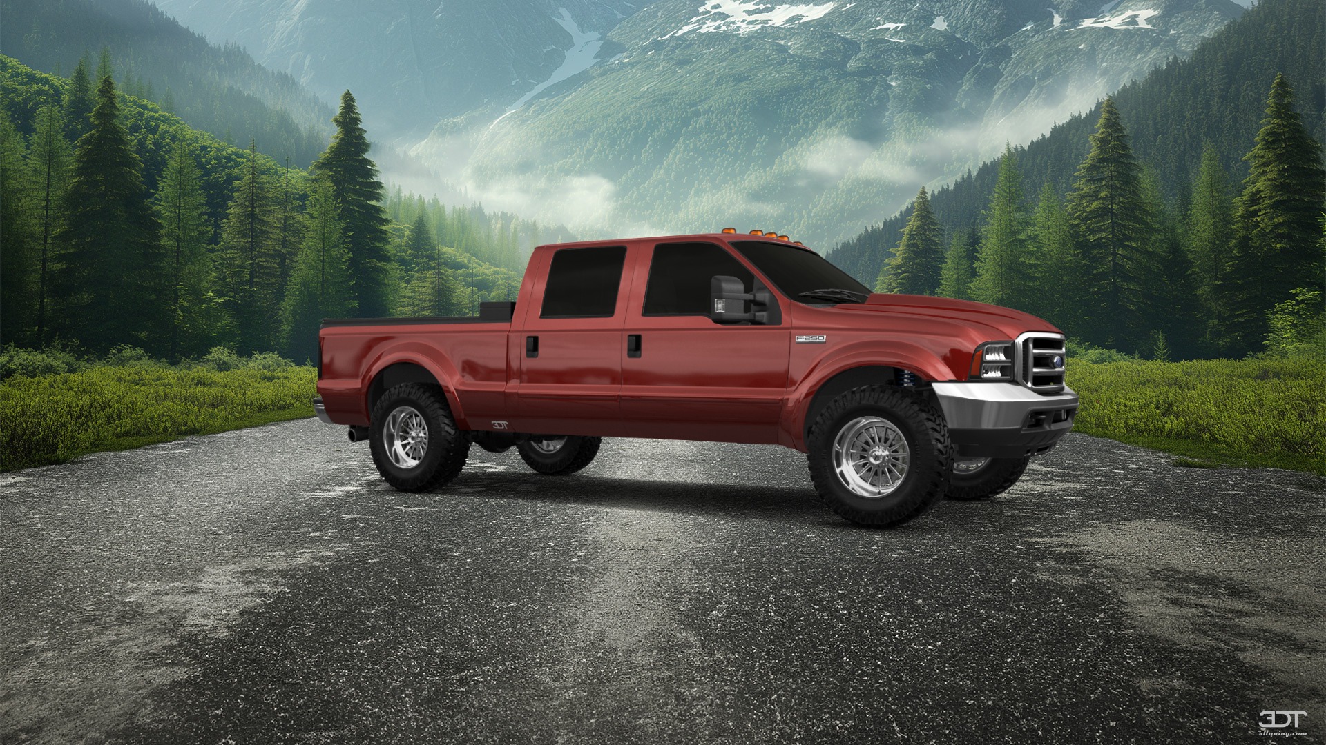 Ford F-250 Crew Cab 4 Door pickup truck 1999