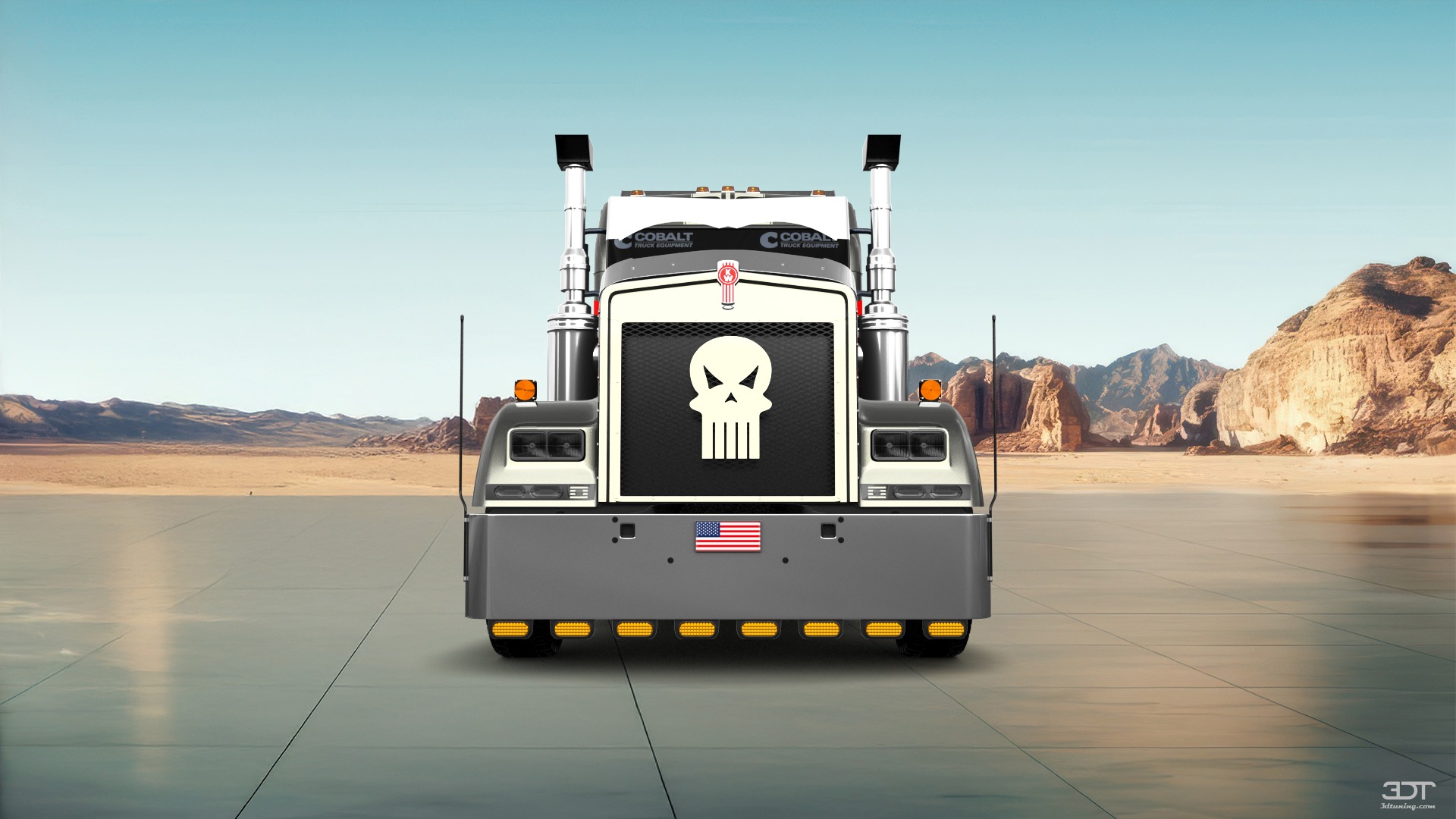 Tuning Kenworth W900 Sleeper Cab Truck 2015