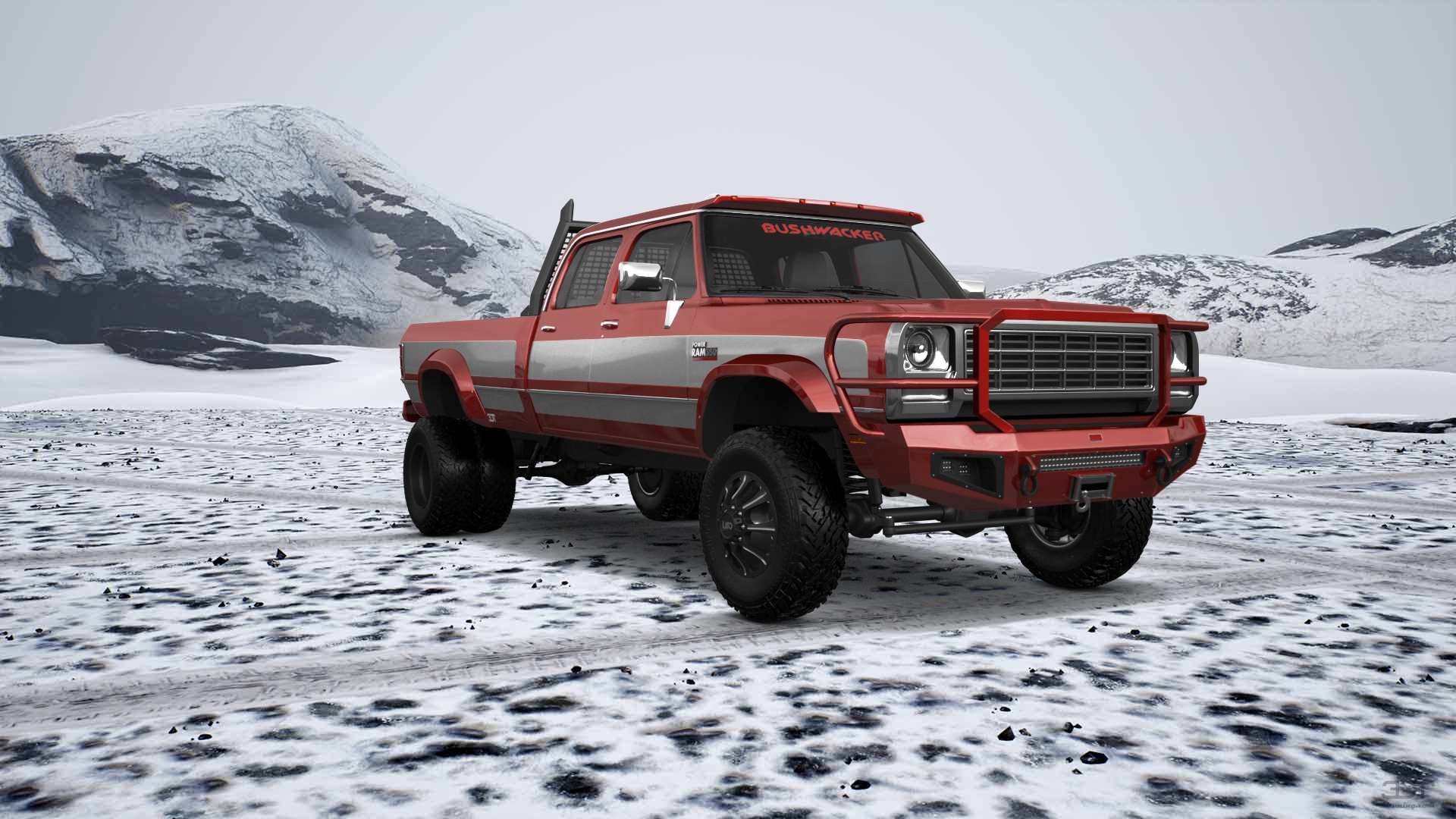 Dodge Ram 350 4 Door pickup truck 1991