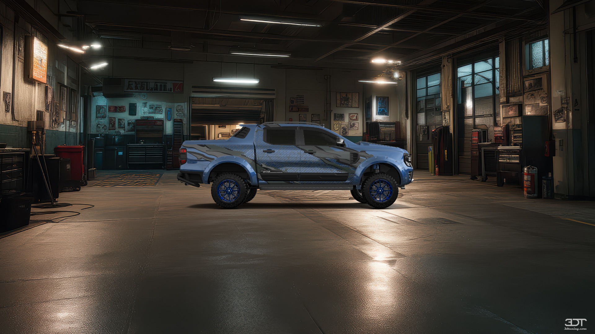 Ford Ranger 4 Door pickup truck 2022 tuning