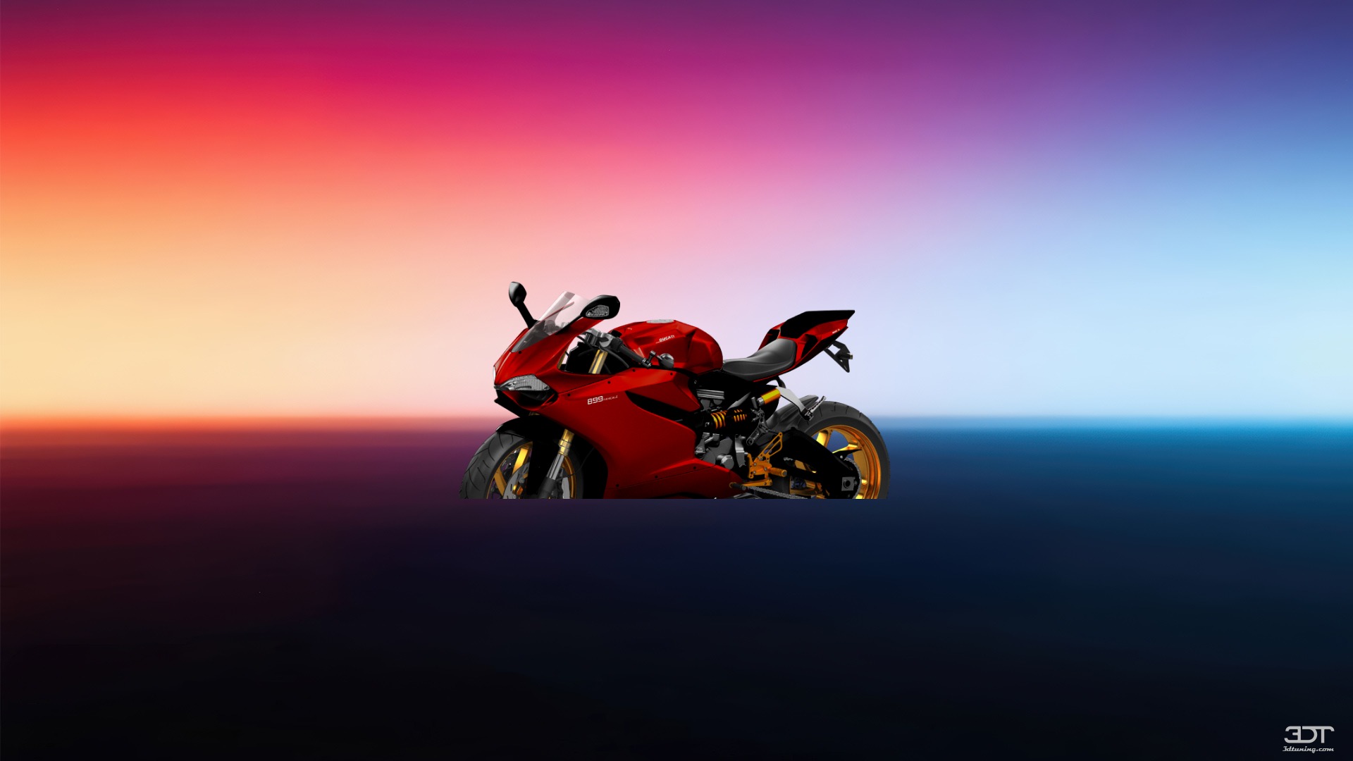 Ducati 899 Panigale Sport Bike 2015 tuning