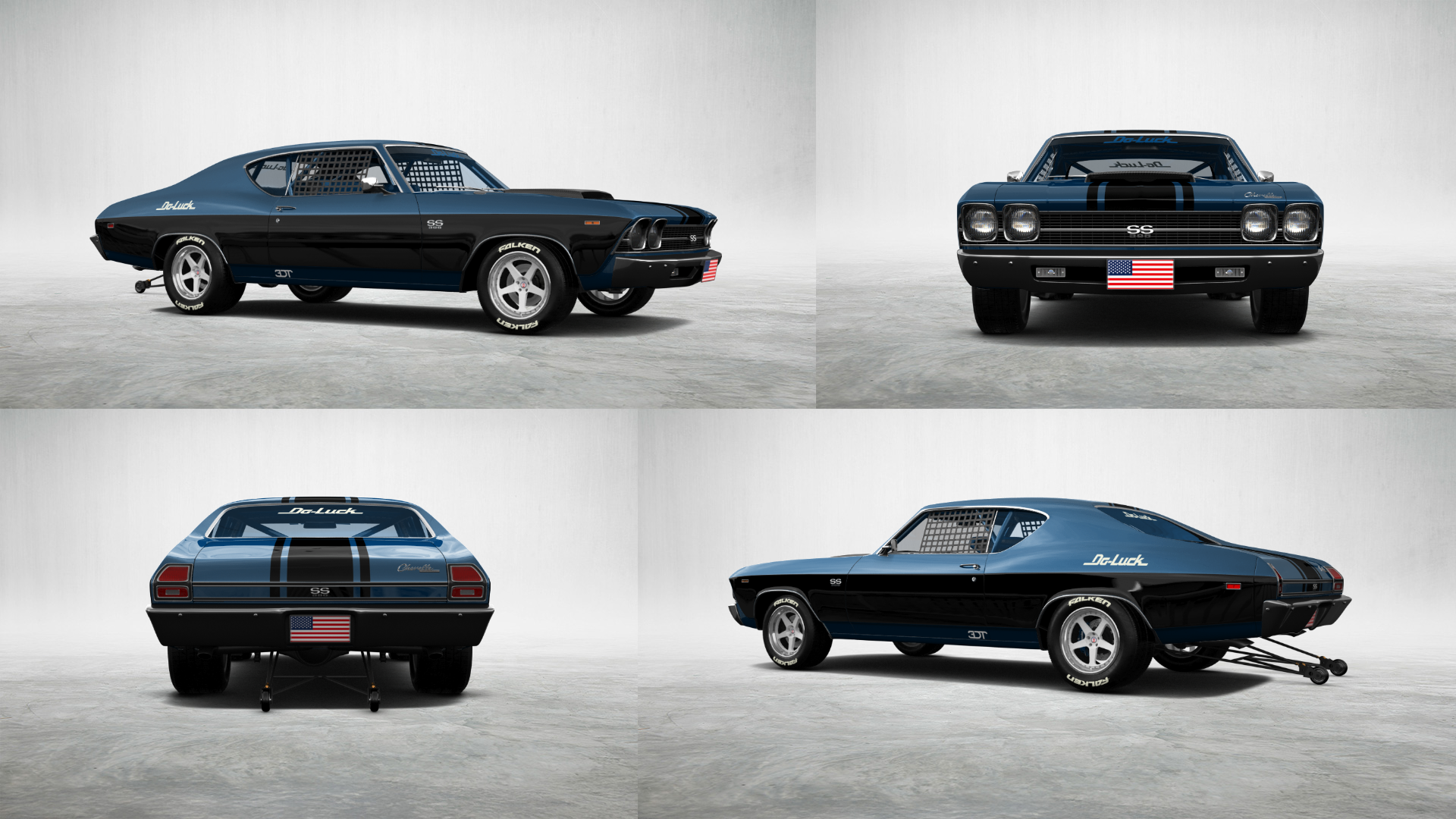 Tuning Chevrolet Chevelle SS 2 Door Hardtop 1969