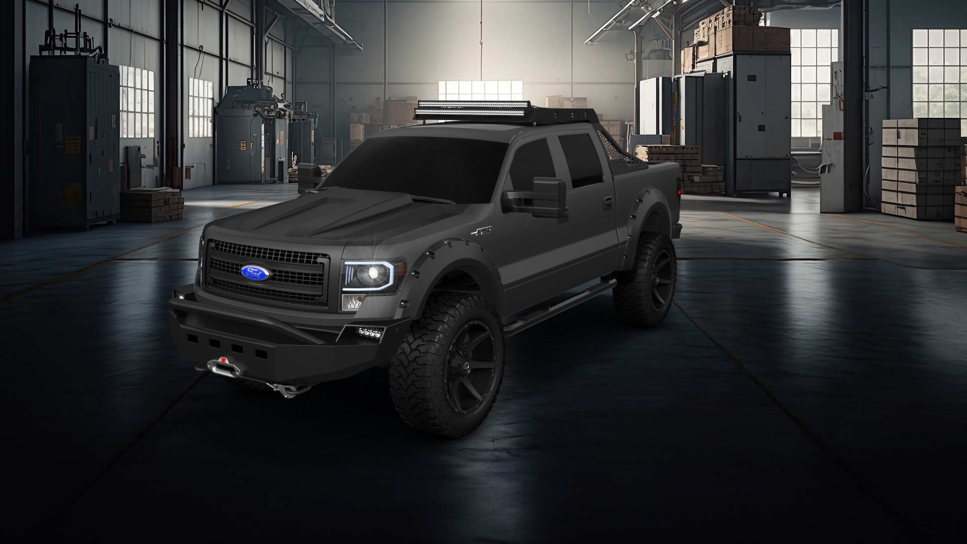 Ford F-150 Crew Cab 4 Door pickup truck 2013