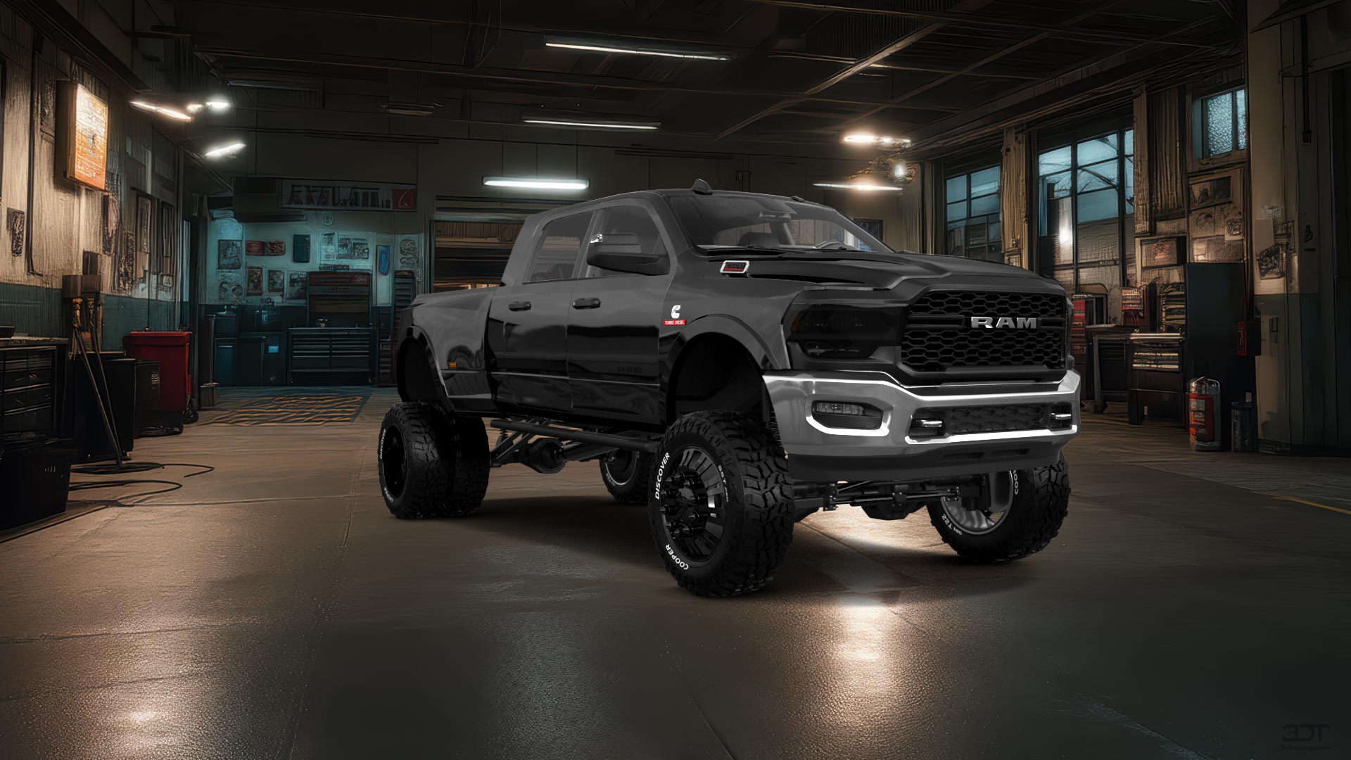 Dodge Ram 3500 4 Door pickup truck 2020 tuning