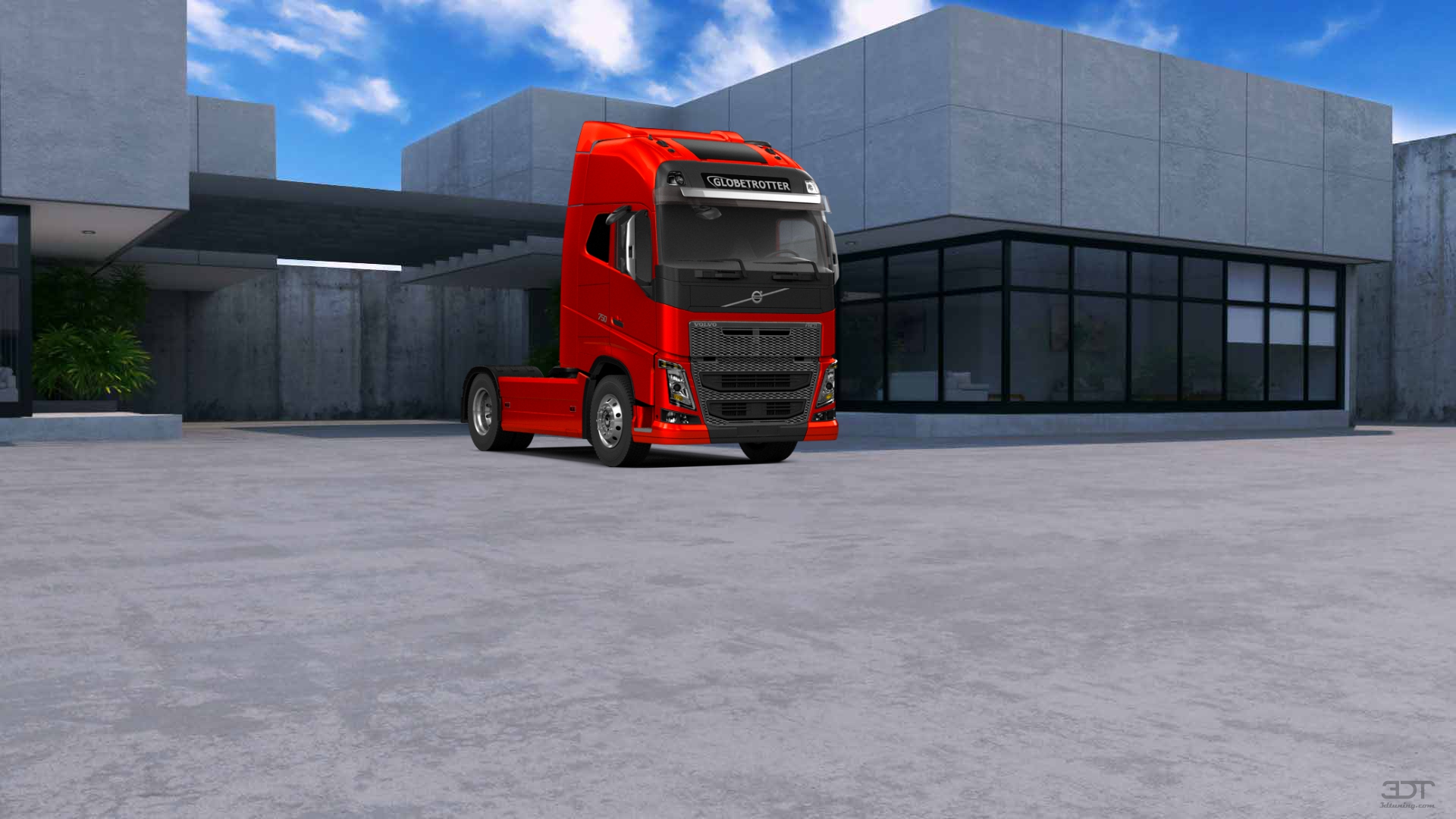 Volvo FH16 Globetrotter XL Cab Truck 2013 tuning