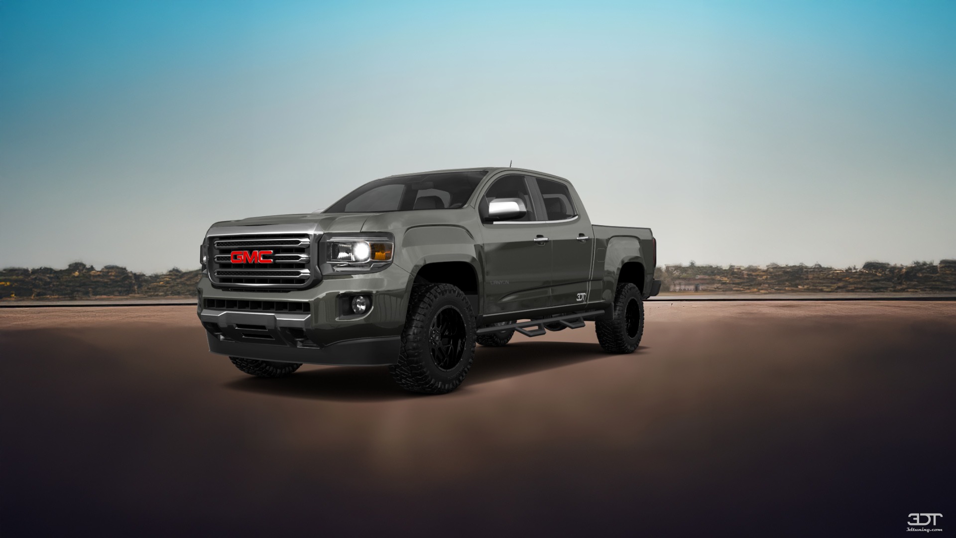 GMC Canyon Crew Cab 4 Door pickup truck 2015 tuning