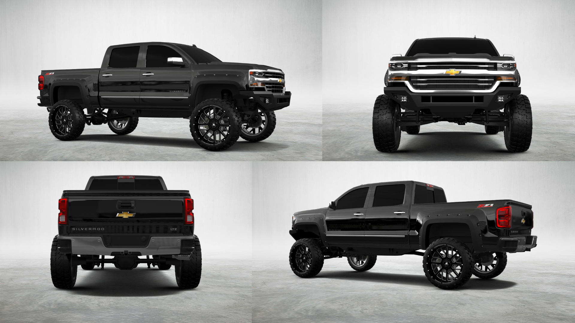 Chevrolet Silverado 1500 4 Door pickup truck 2016