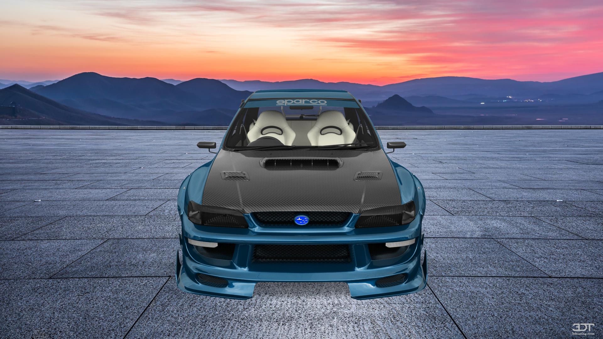 Subaru Impreza WRX STI 22B 2 Door Coupe 2000
