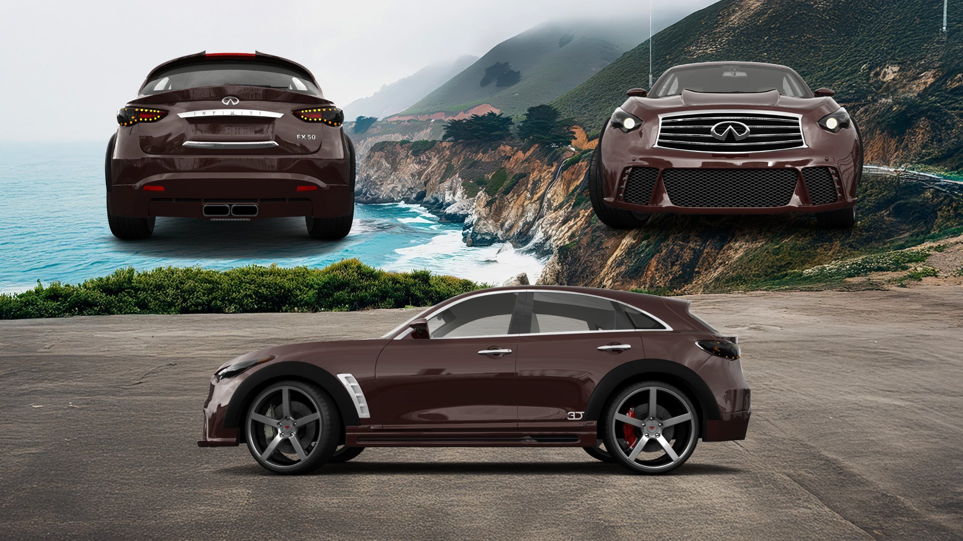 Infiniti FX50 SUV 2009 tuning